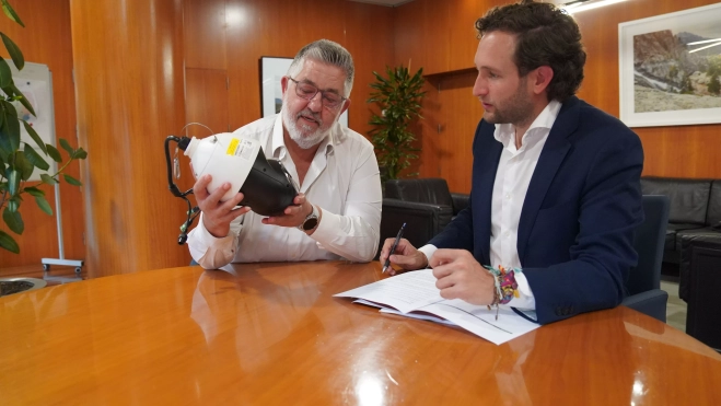 Isaac Claver y Pedro Suñen Isaac Claver y Pedro Suñen