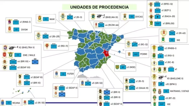 Concentración de recursos desde toda España en Valencia Concentración de recursos desde toda España en Valencia