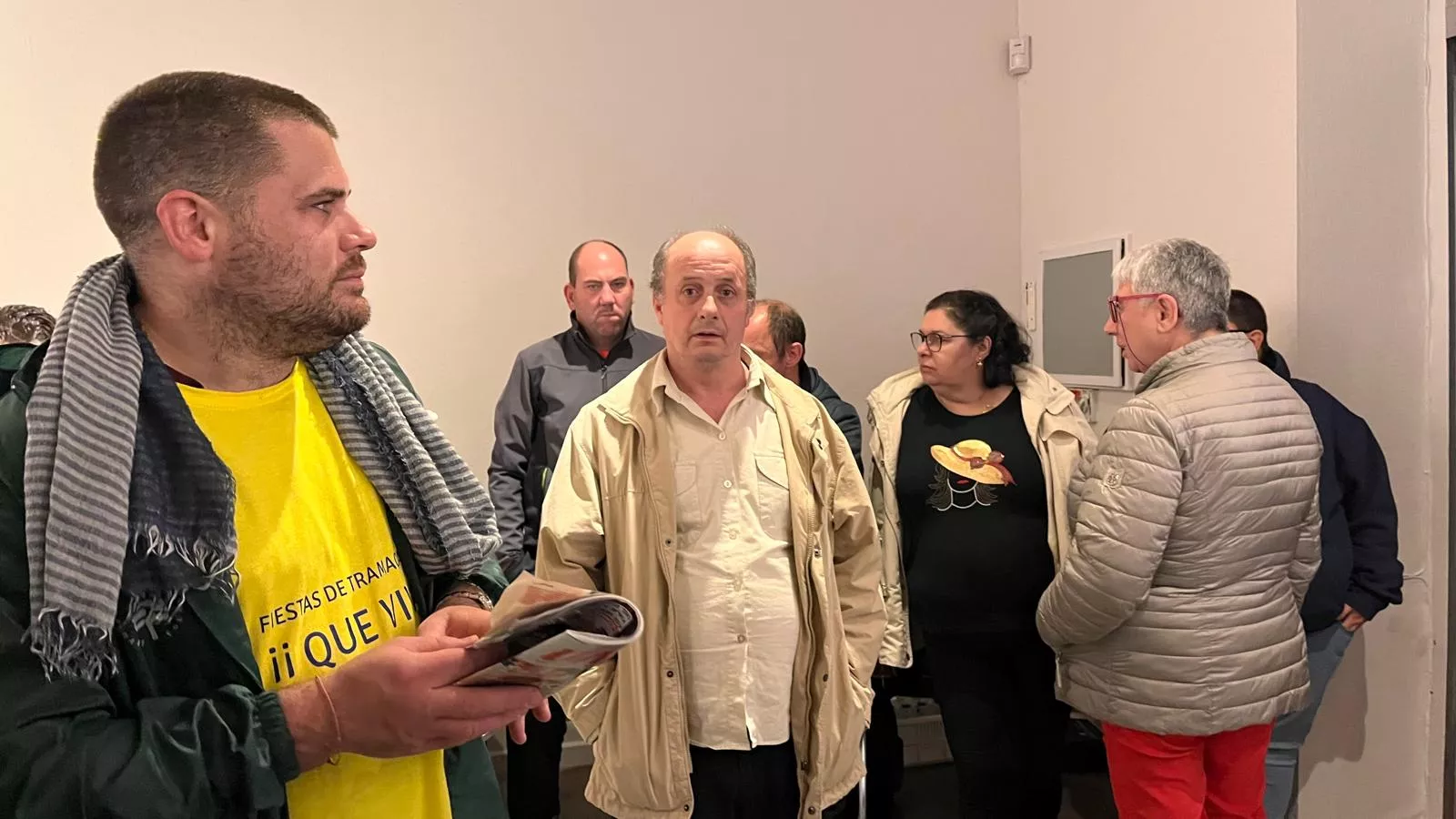 Inauguración de la exposición de Rocío Suárez en el Centro Cultural Manuel Benito Moliner. Foto Mercedes Manterola