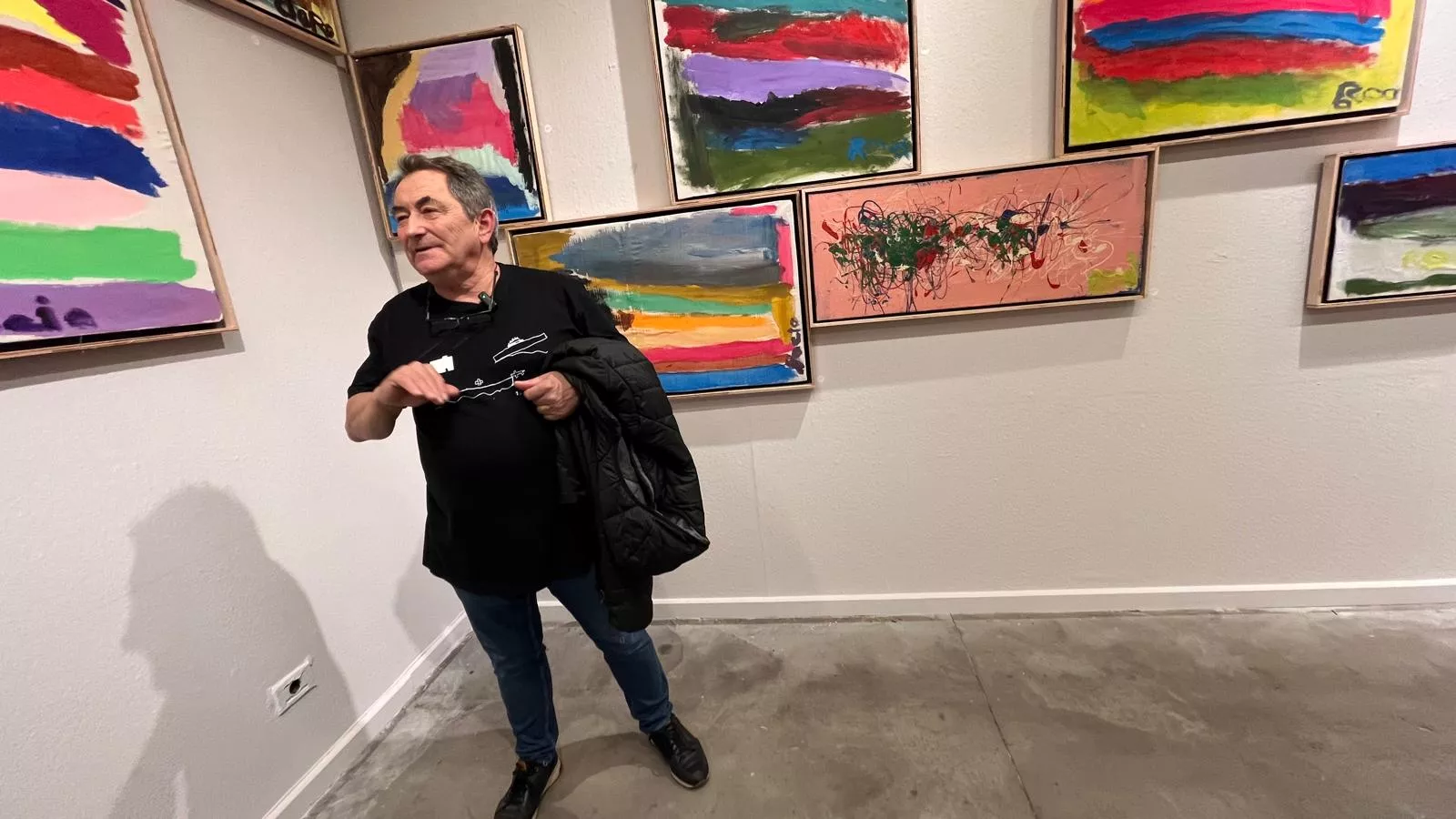 Inauguración de la exposición de Rocío Suárez en el Centro Cultural Manuel Benito Moliner. Foto Mercedes Manterola