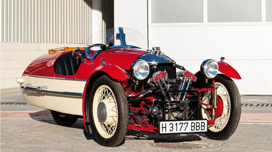 Morgan Súper Sport MX4 de 1934 sobre la que hablará Sergio Romagosa