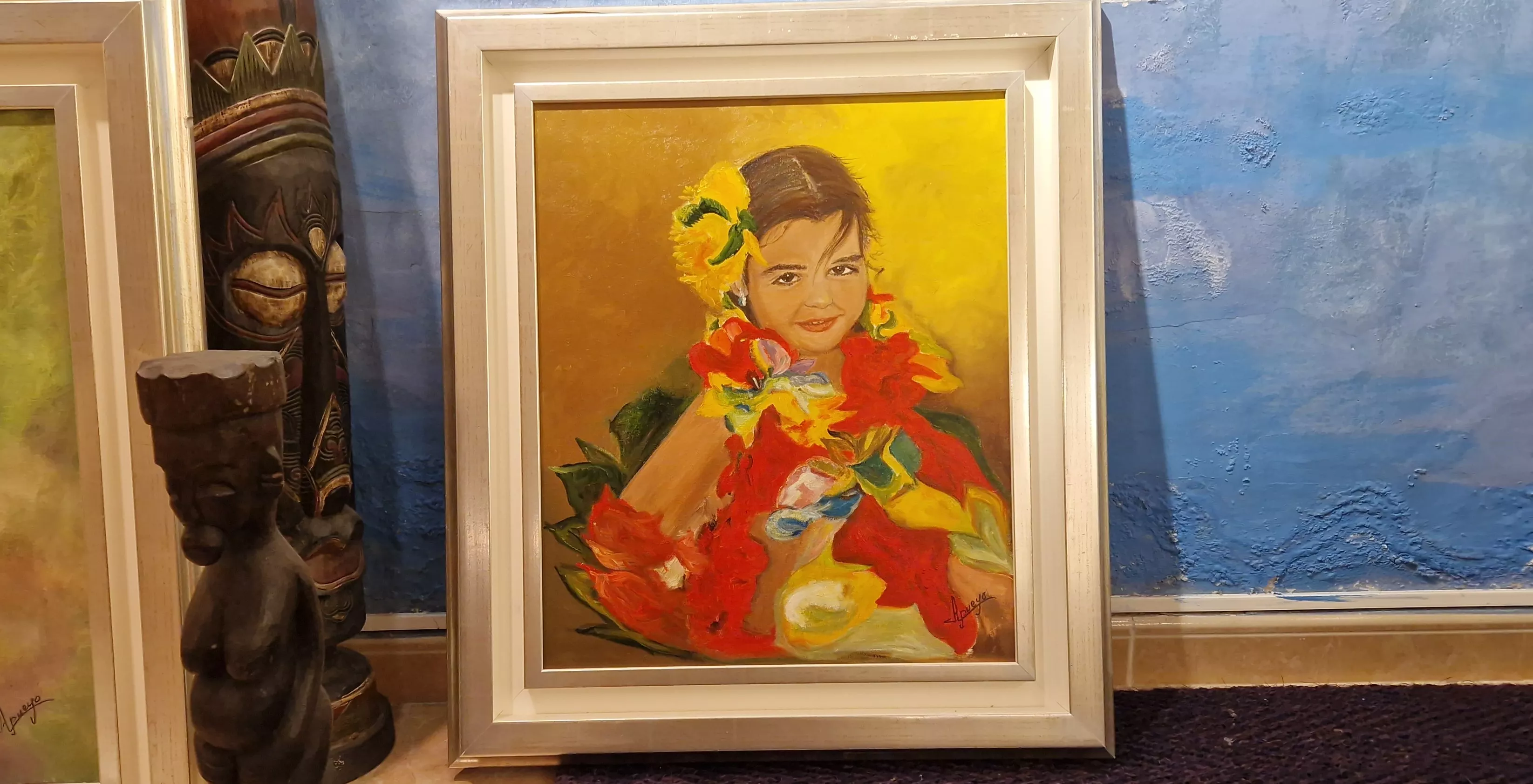 Ana María Pueyo nos abre su galería Iris. Foto Myriam Martínez 