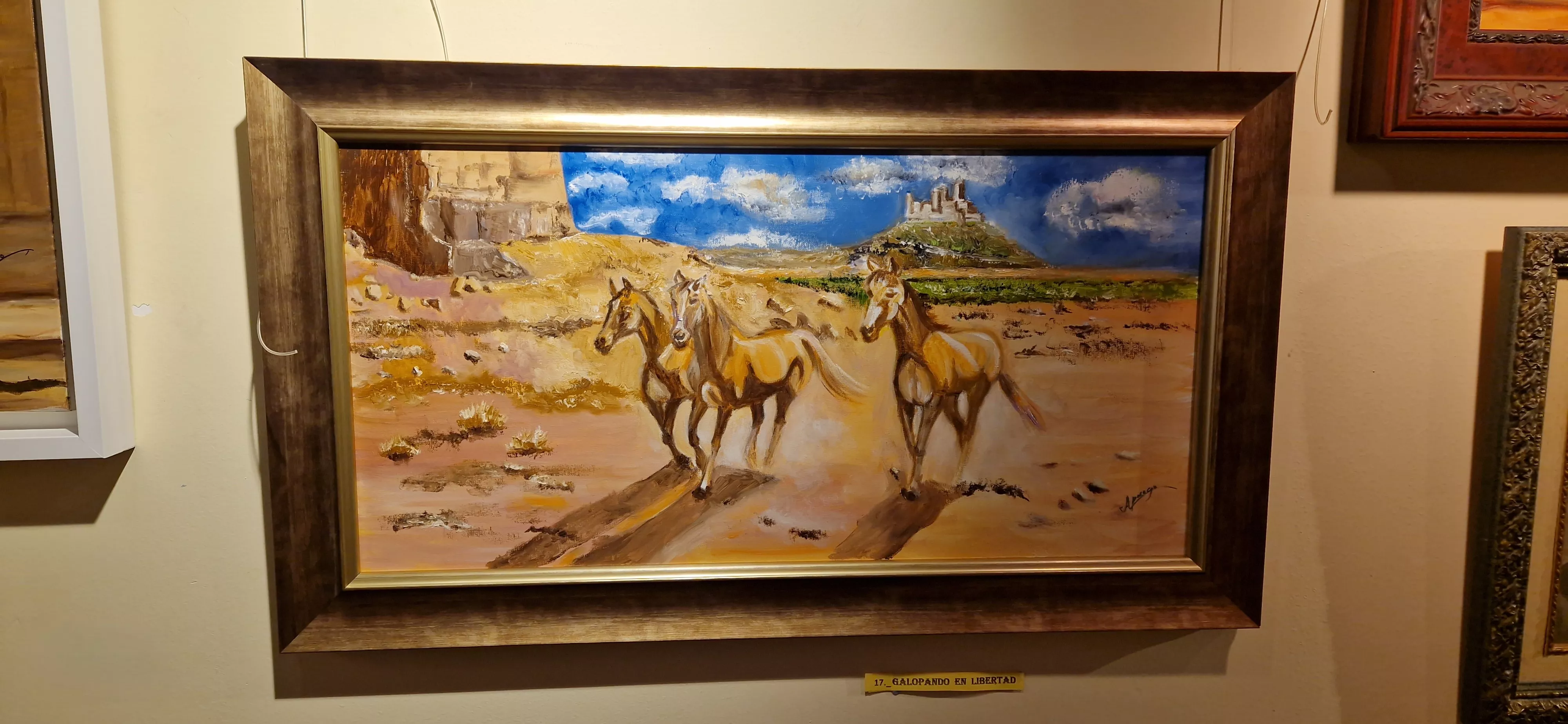 Ana María Pueyo nos abre su galería Iris. Foto Myriam Martínez 