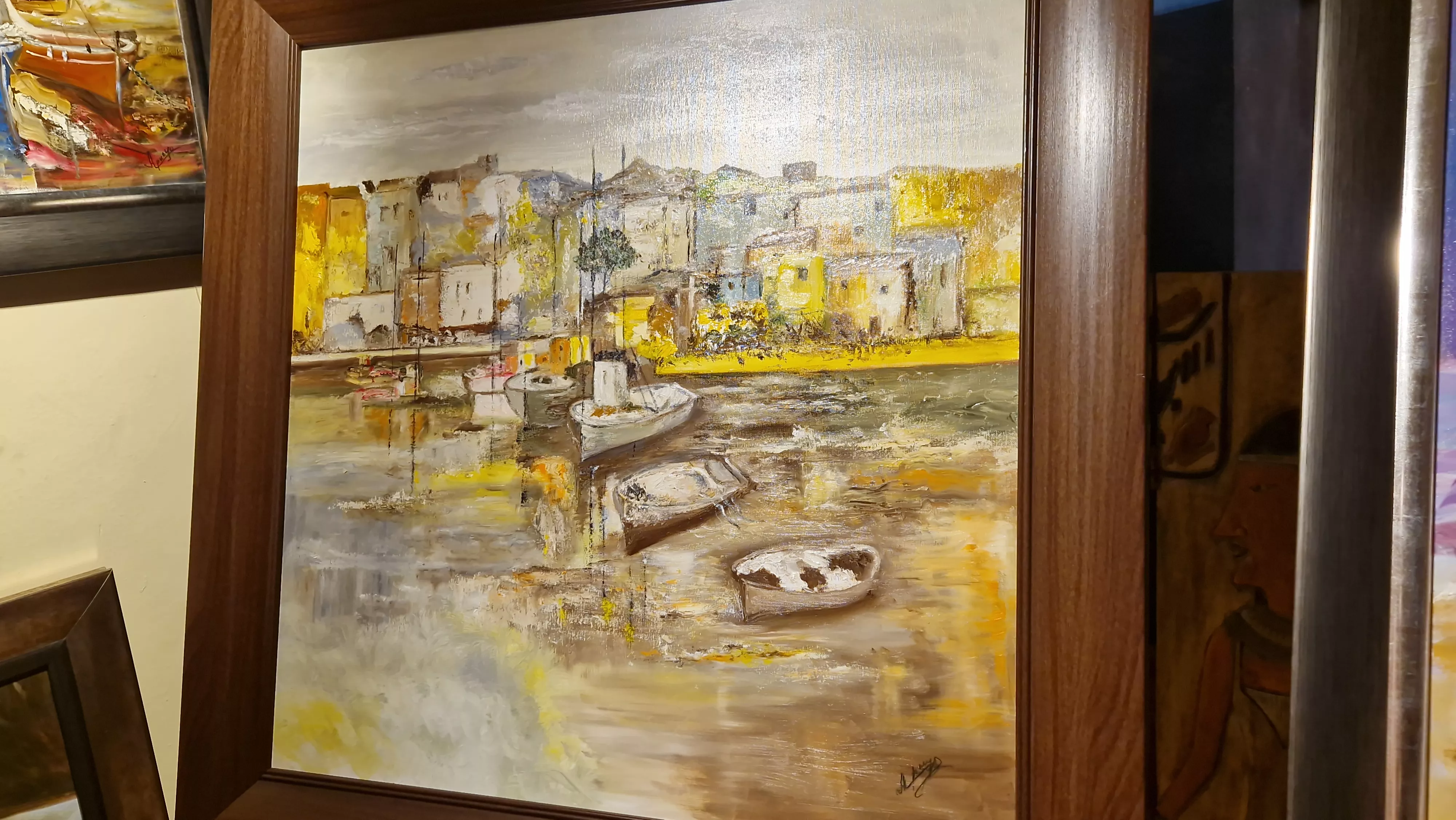 Ana María Pueyo nos abre su galería Iris. Foto Myriam Martínez 