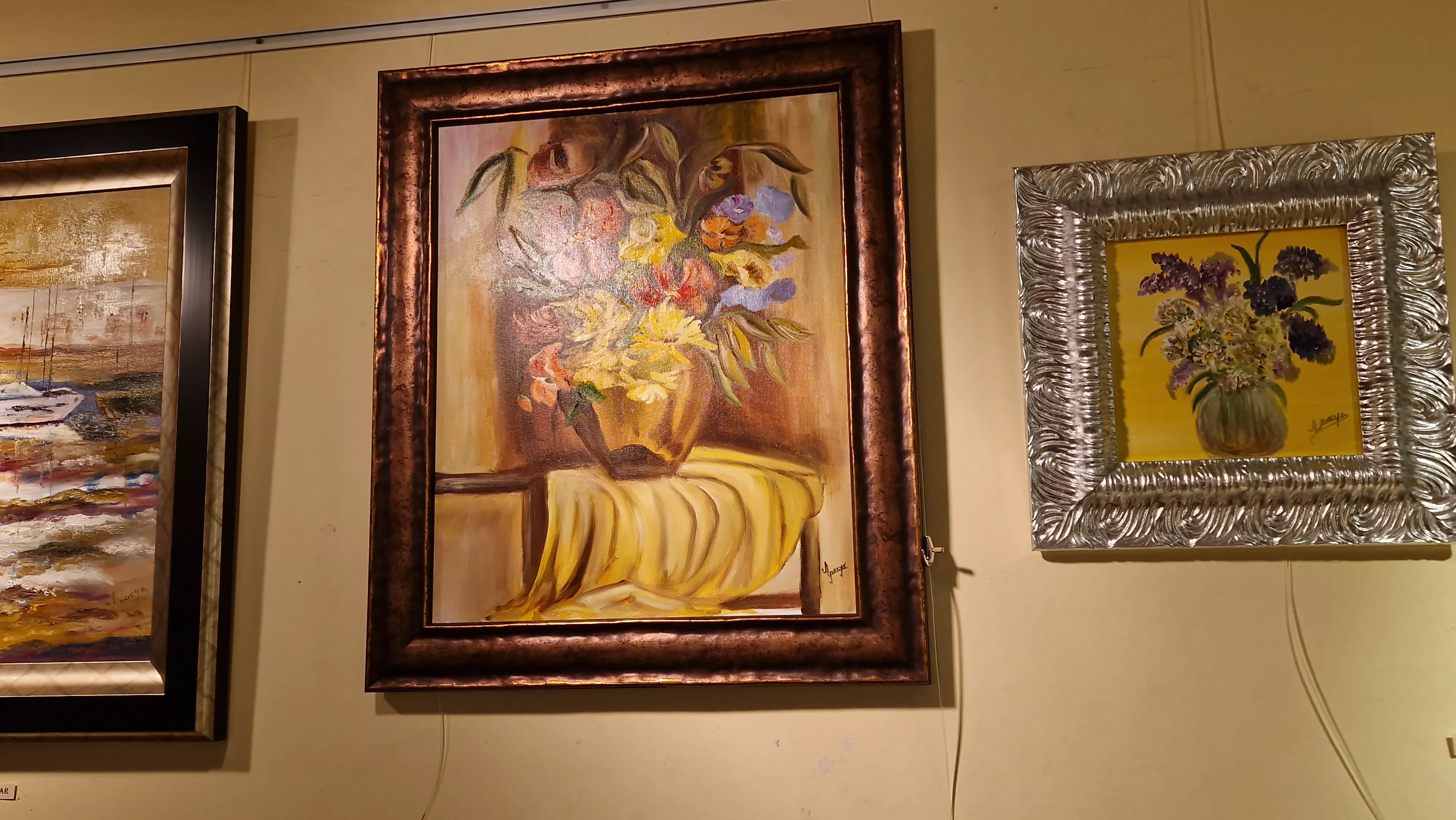 Ana María Pueyo nos abre su galería Iris. Foto Myriam Martínez 