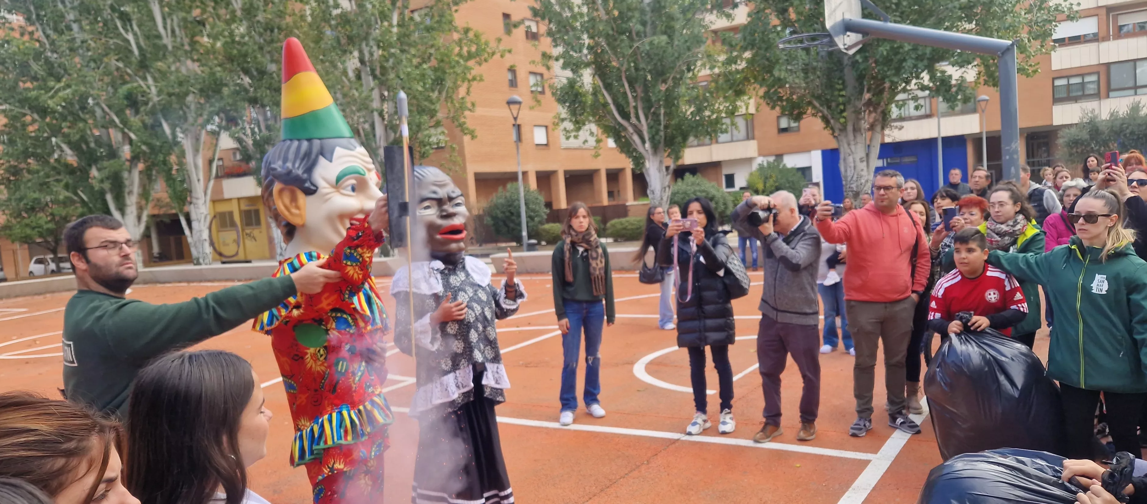 Lanzamiento del cohete. Foto Myriam Martínez