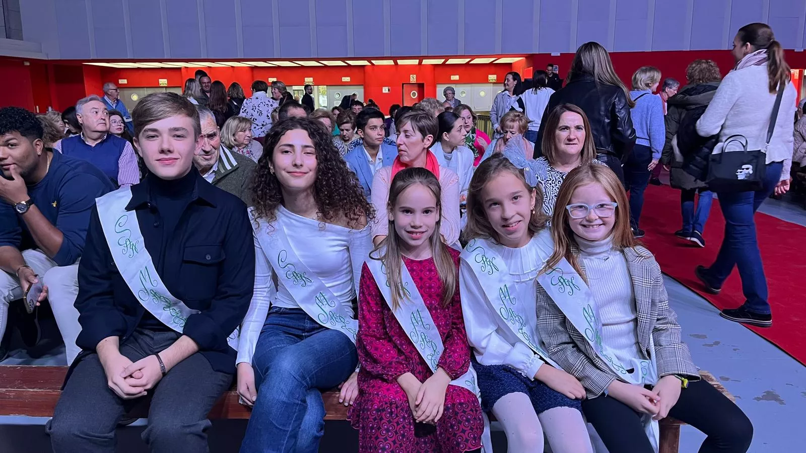 Acto de presentación de las mairalesas y mainate de las fiestas de San Martín 2024. Foto Mercedes Manterola