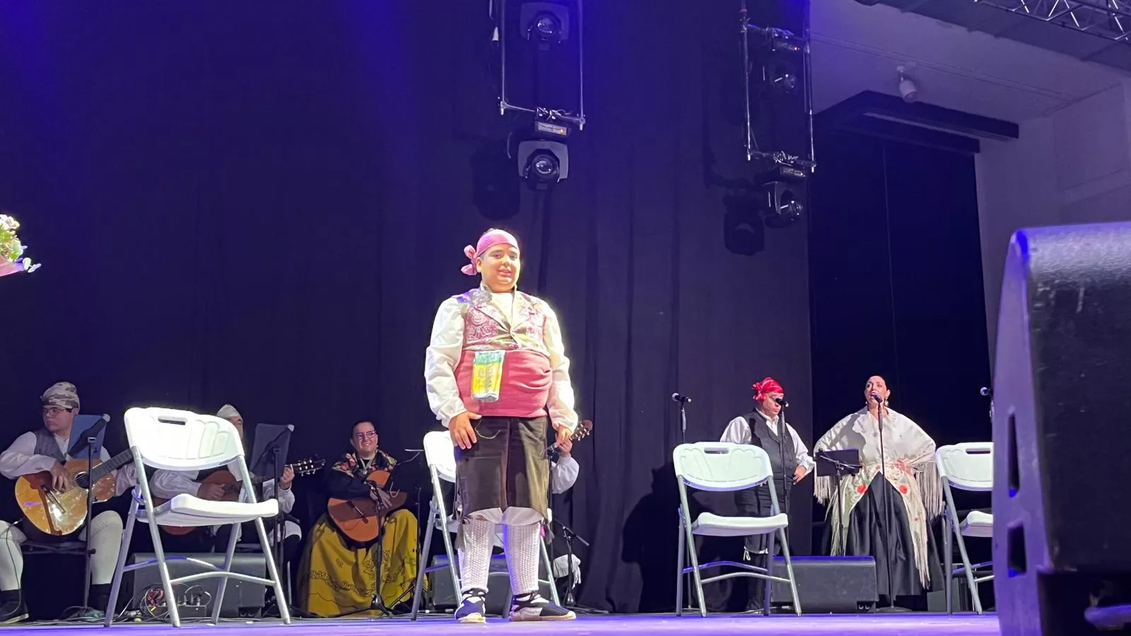 Acto de presentación de las mairalesas y mainate de las fiestas de San Martín 2024. Foto Mercedes Manterola