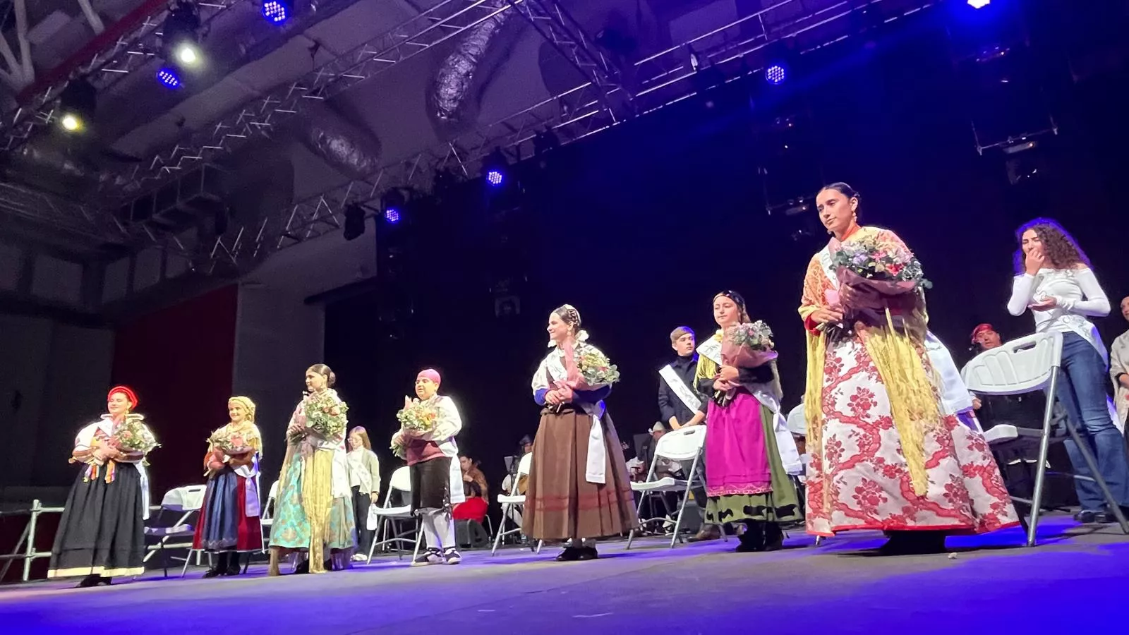 Acto de presentación de las mairalesas y mainate de las fiestas de San Martín 2024. Foto Mercedes Manterola