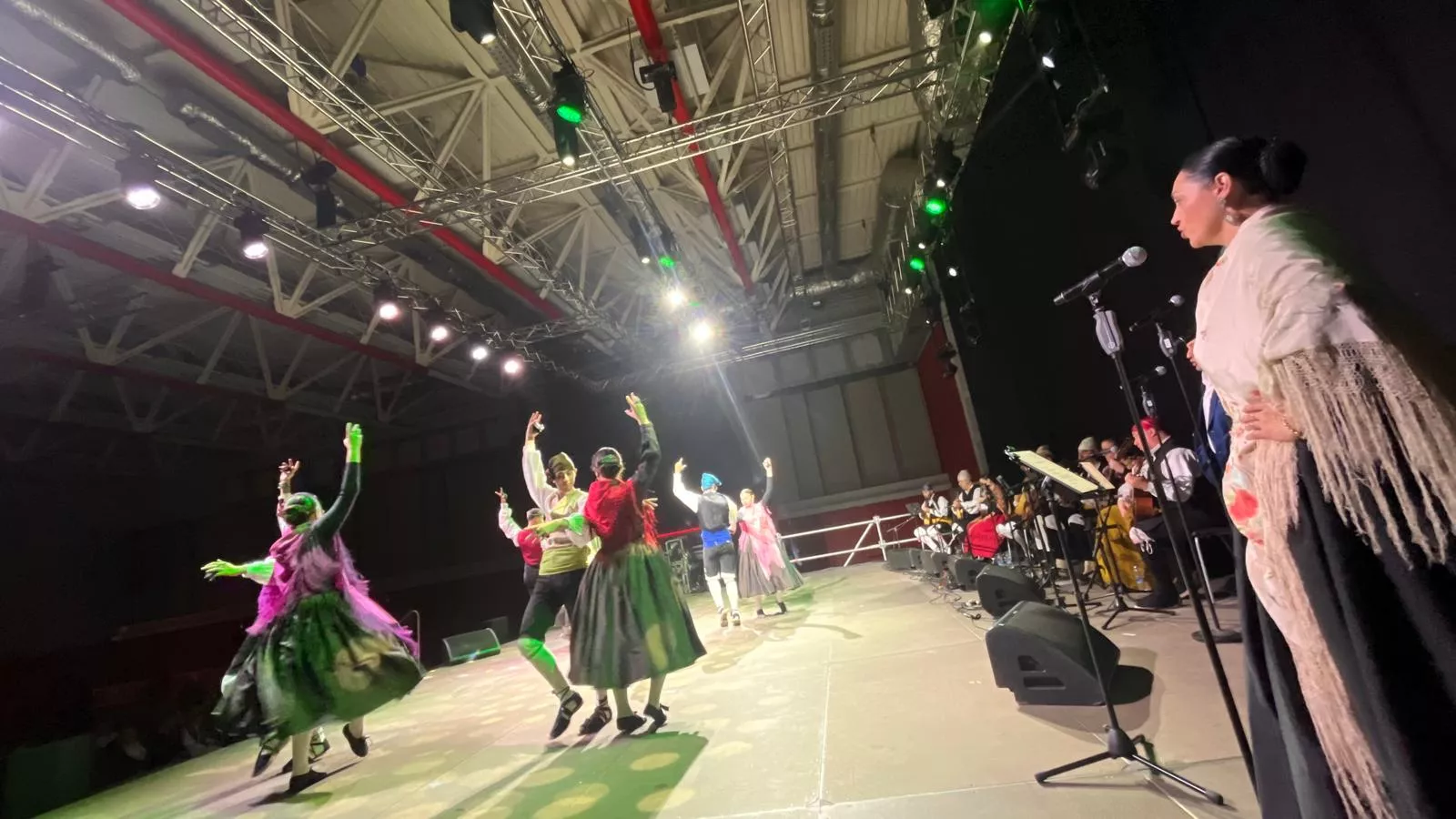 Acto de presentación de las mairalesas y mainate de las fiestas de San Martín 2024. Foto Mercedes Manterola