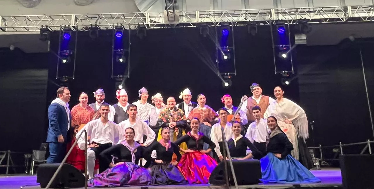 Acto de presentación de las mairalesas y mainate de las fiestas de San Martín 2024. Foto Mercedes Manterola