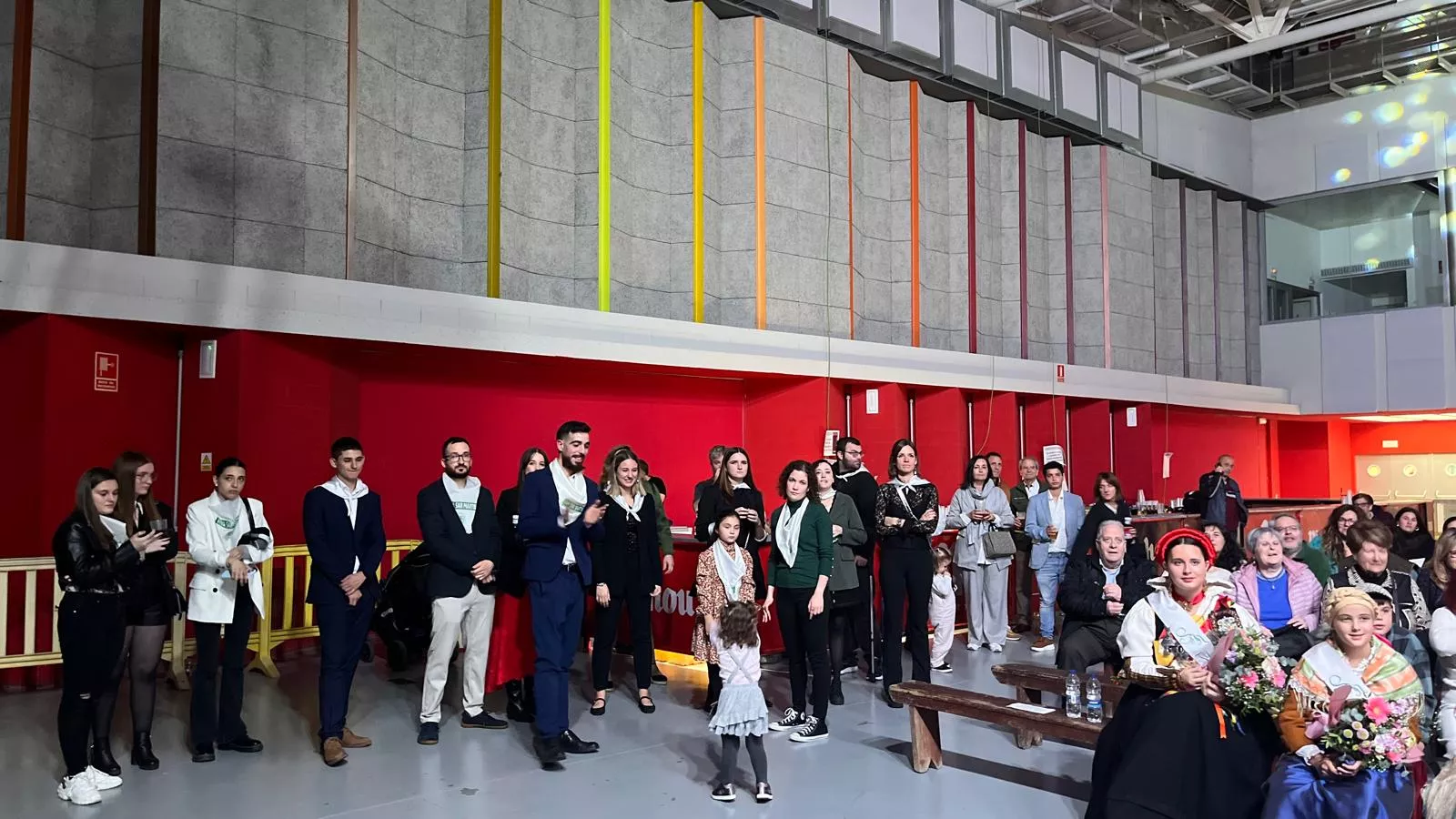 Acto de presentación de las mairalesas y mainate de las fiestas de San Martín 2024. Foto Mercedes Manterola