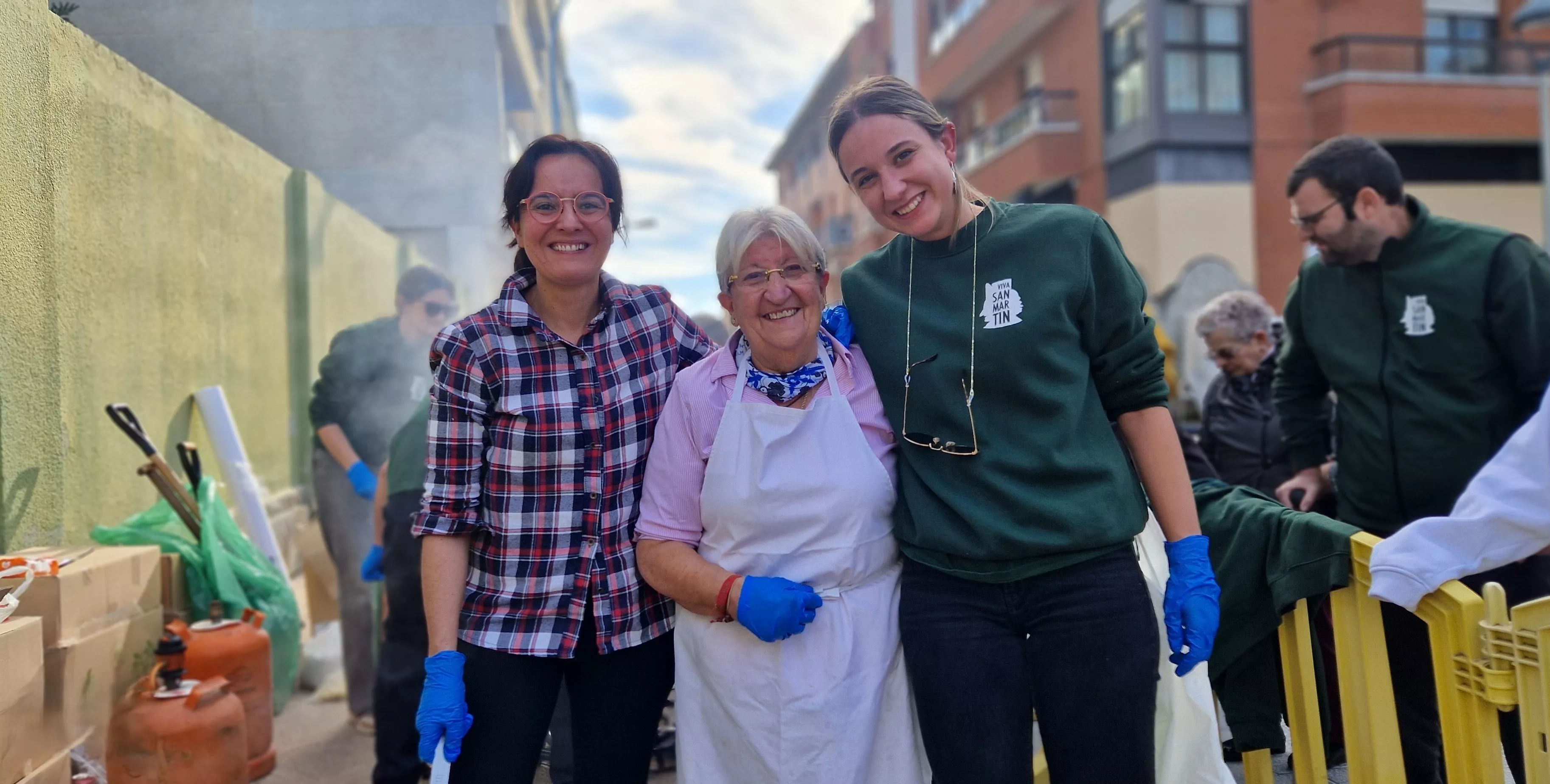 Huesconswing, en las fiestas de San Martín 2024. Foto Myriam Martínez 