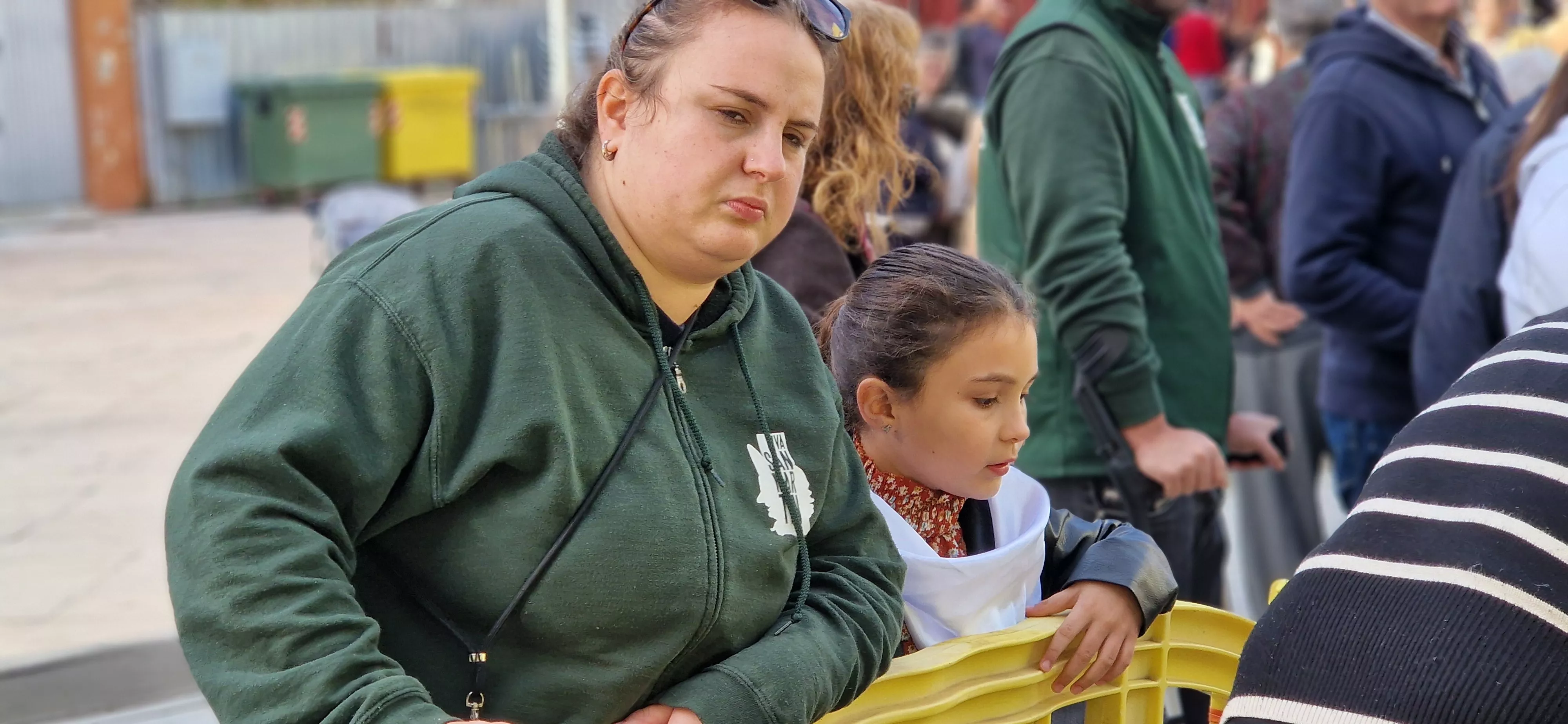Huesconswing, en las fiestas de San Martín 2024. Foto Myriam Martínez 
