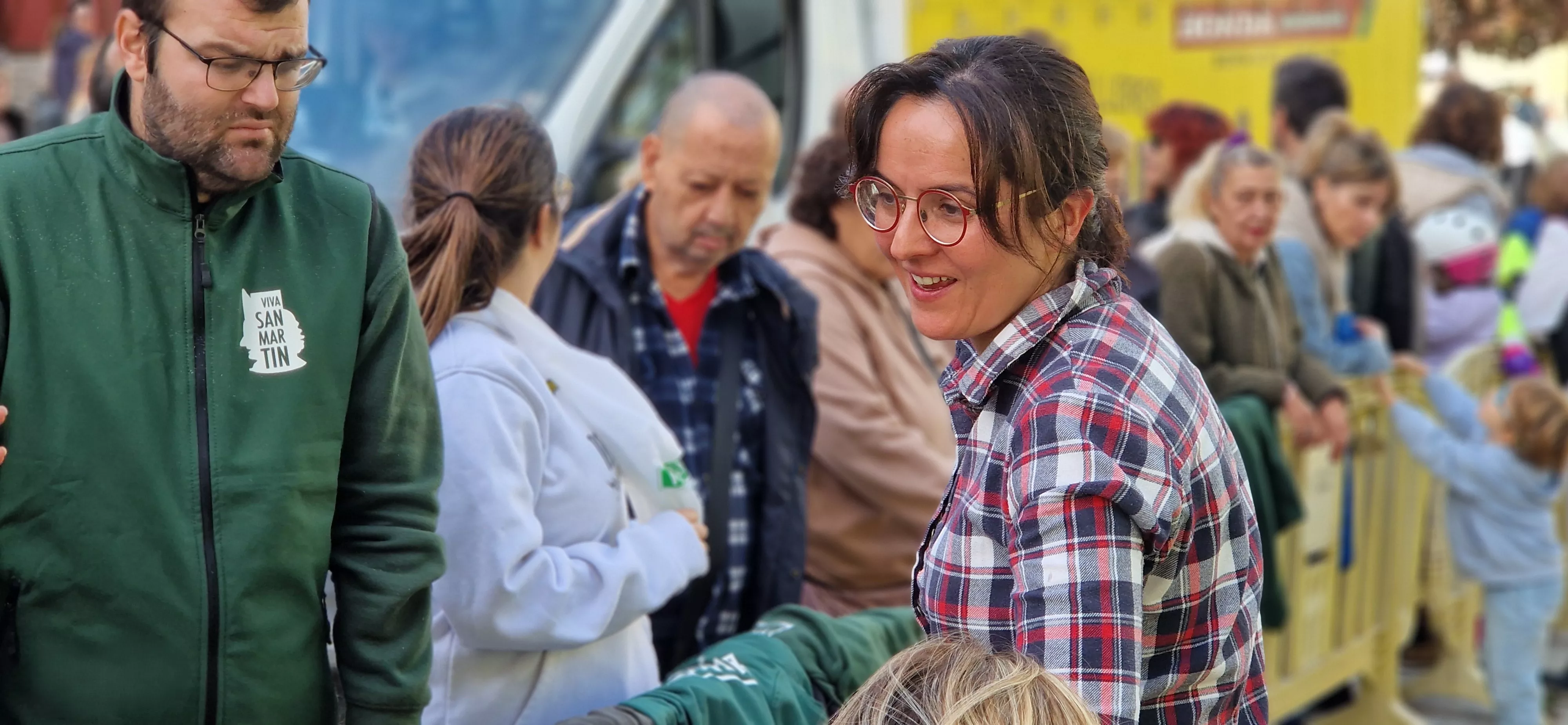Huesconswing, en las fiestas de San Martín 2024. Foto Myriam Martínez 