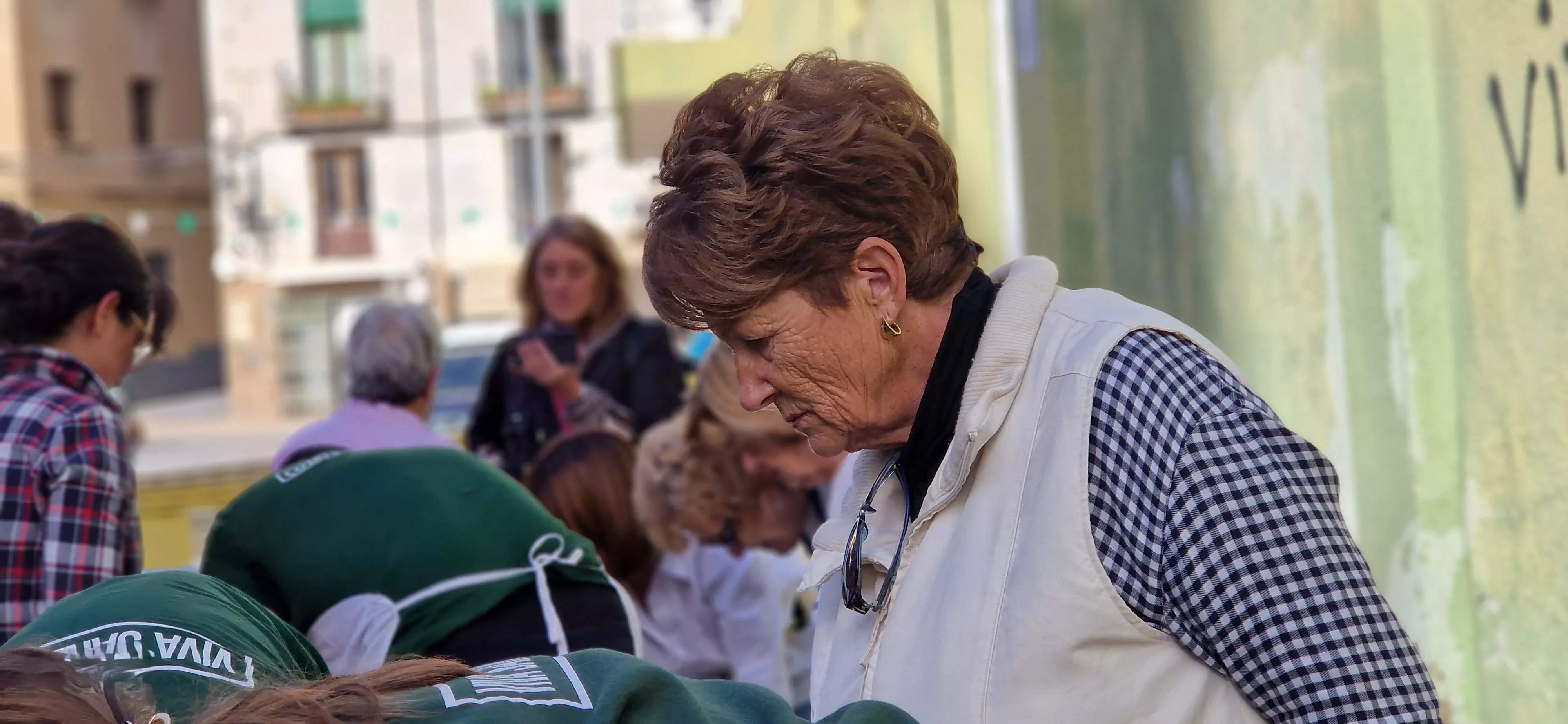 Huesconswing, en las fiestas de San Martín 2024. Foto Myriam Martínez 