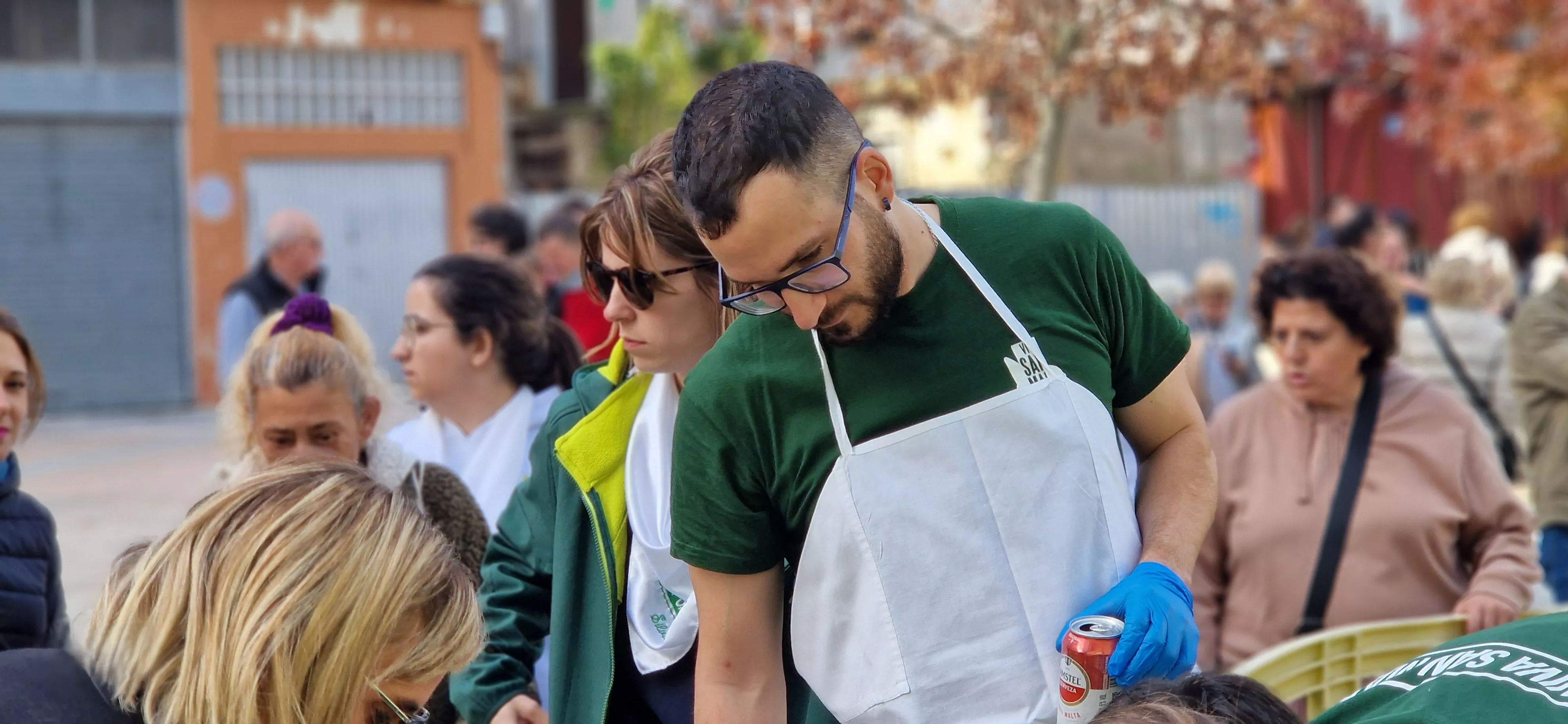 Huesconswing, en las fiestas de San Martín 2024. Foto Myriam Martínez 