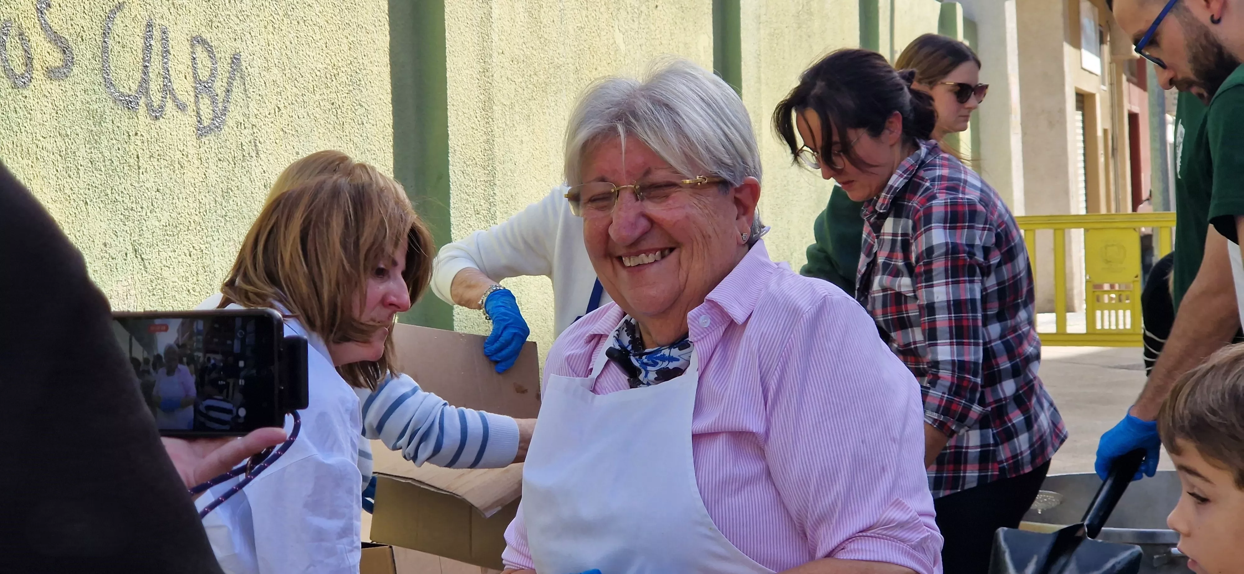 Huesconswing, en las fiestas de San Martín 2024. Foto Myriam Martínez 