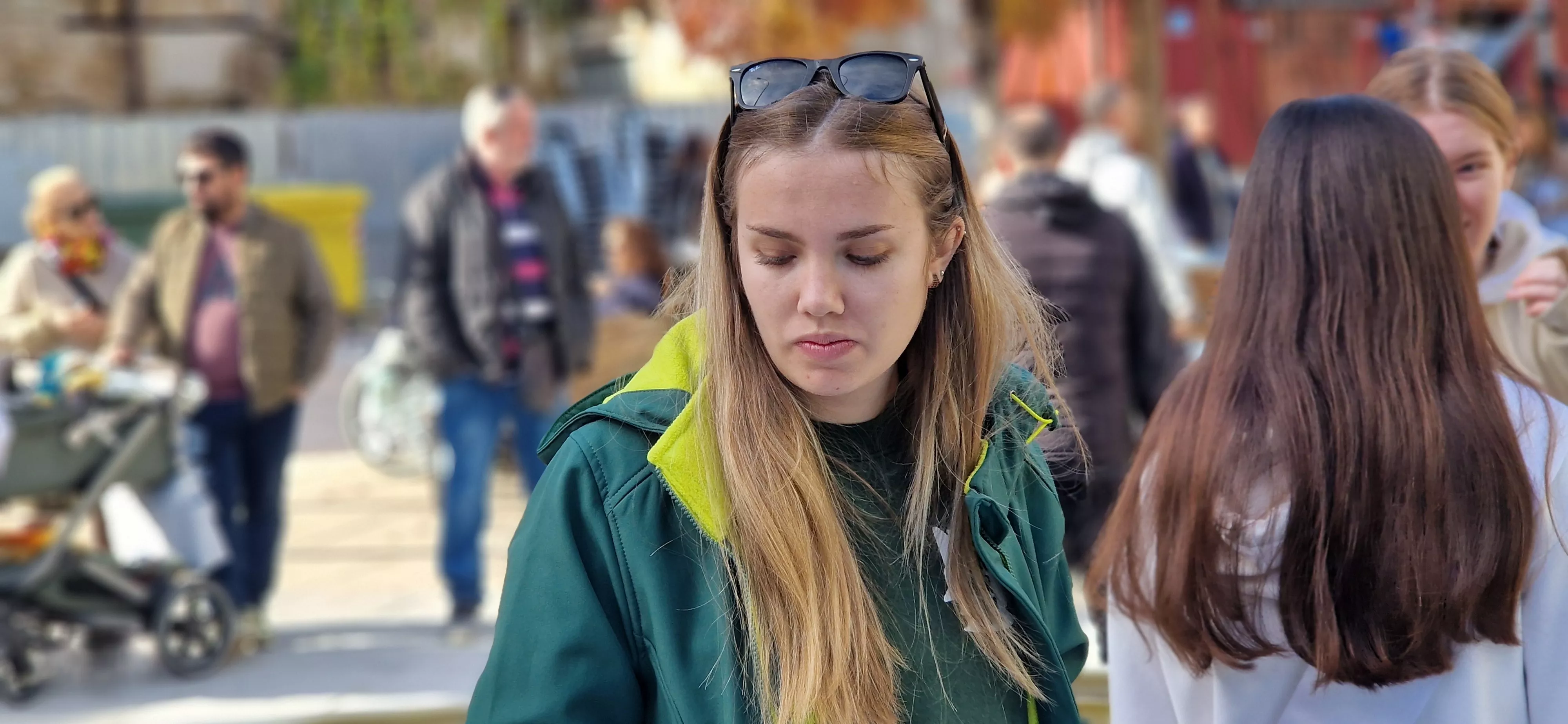 Huesconswing, en las fiestas de San Martín 2024. Foto Myriam Martínez 