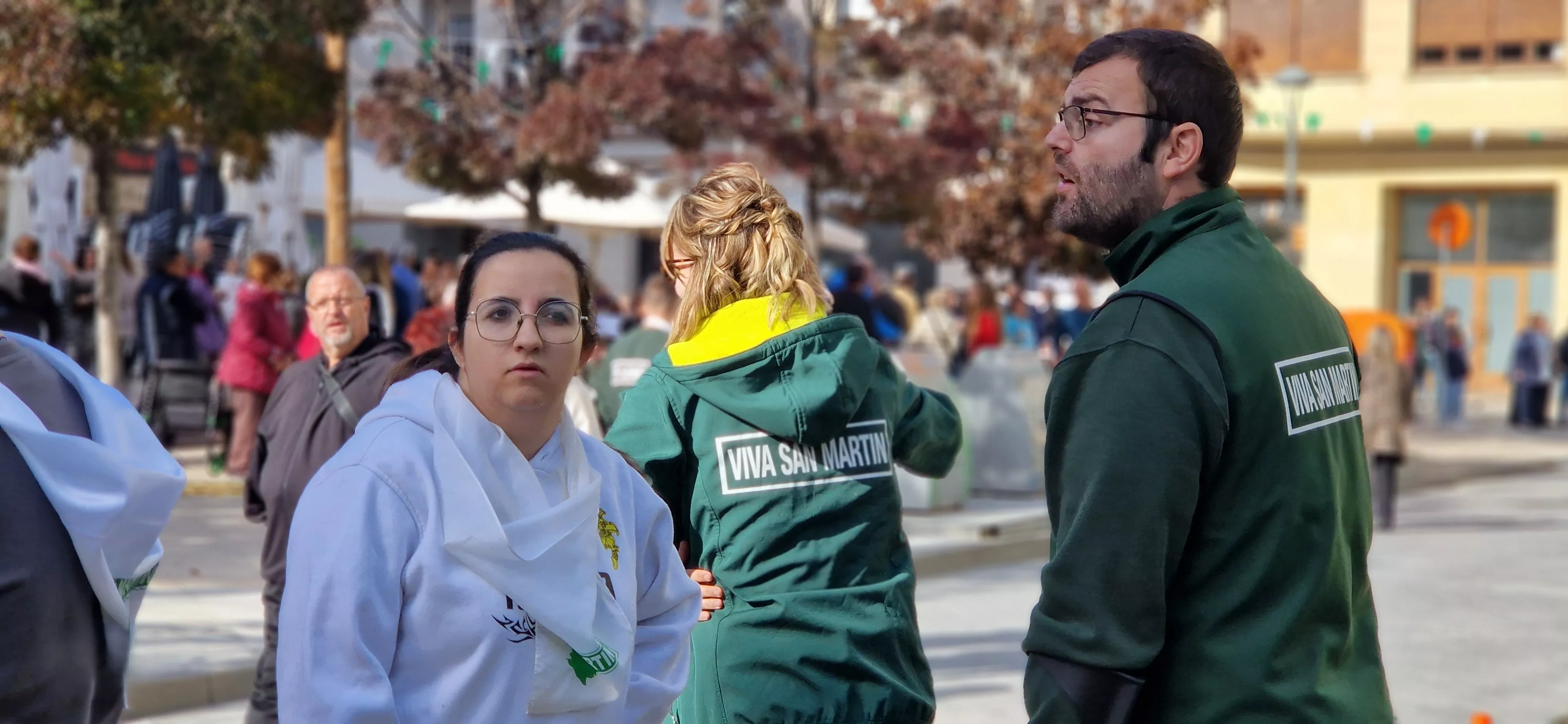 Huesconswing, en las fiestas de San Martín 2024. Foto Myriam Martínez 