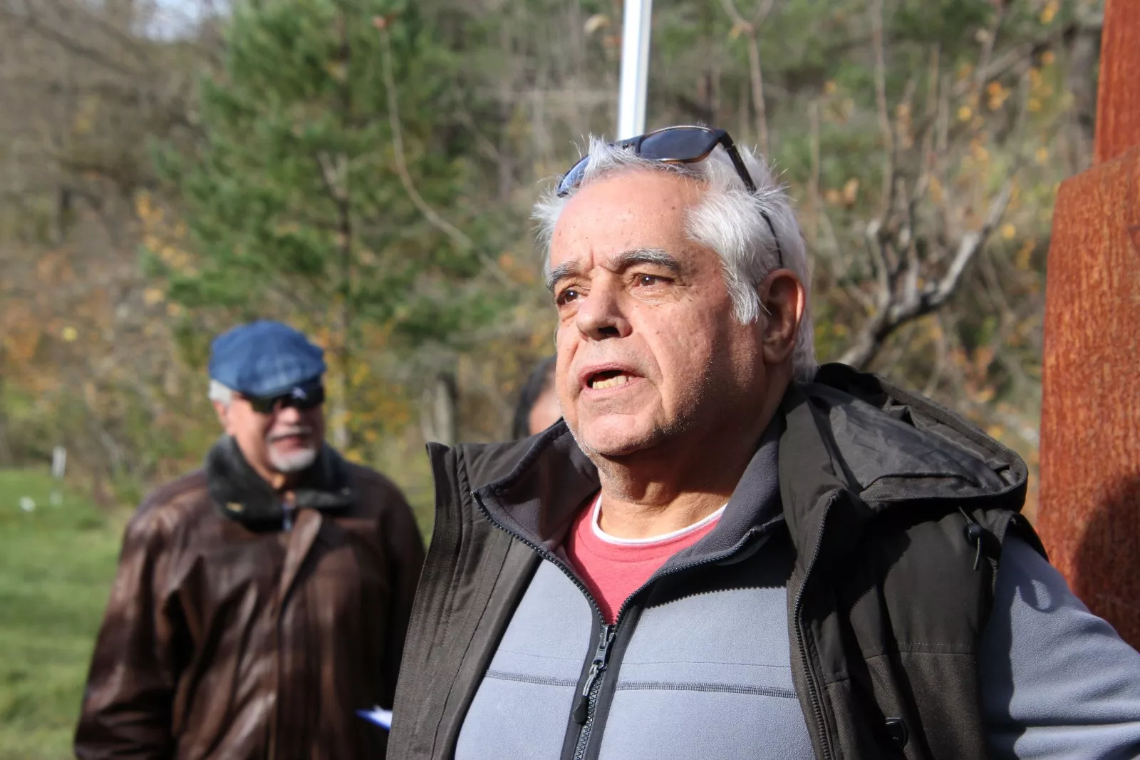 Homenaje al soldado caído en la defensa de la República en el Molino Escartín. Foto Carlos Neofato