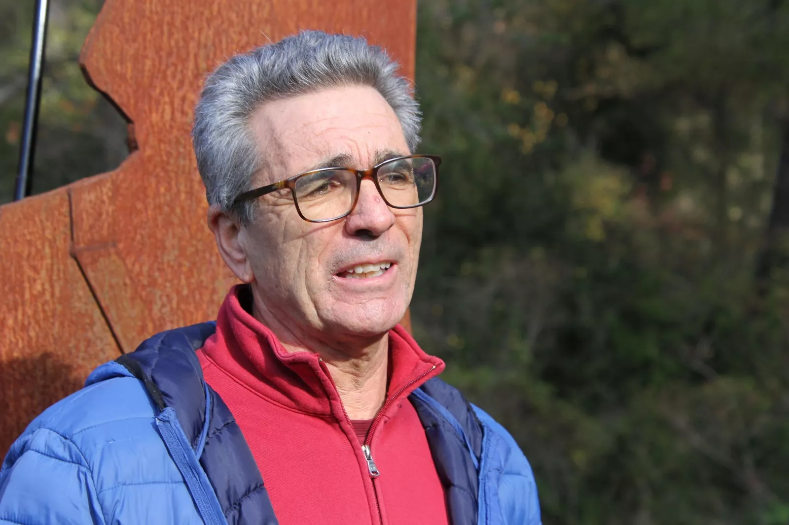 Homenaje al soldado caído en la defensa de la República en el Molino Escartín. Foto Carlos Neofato