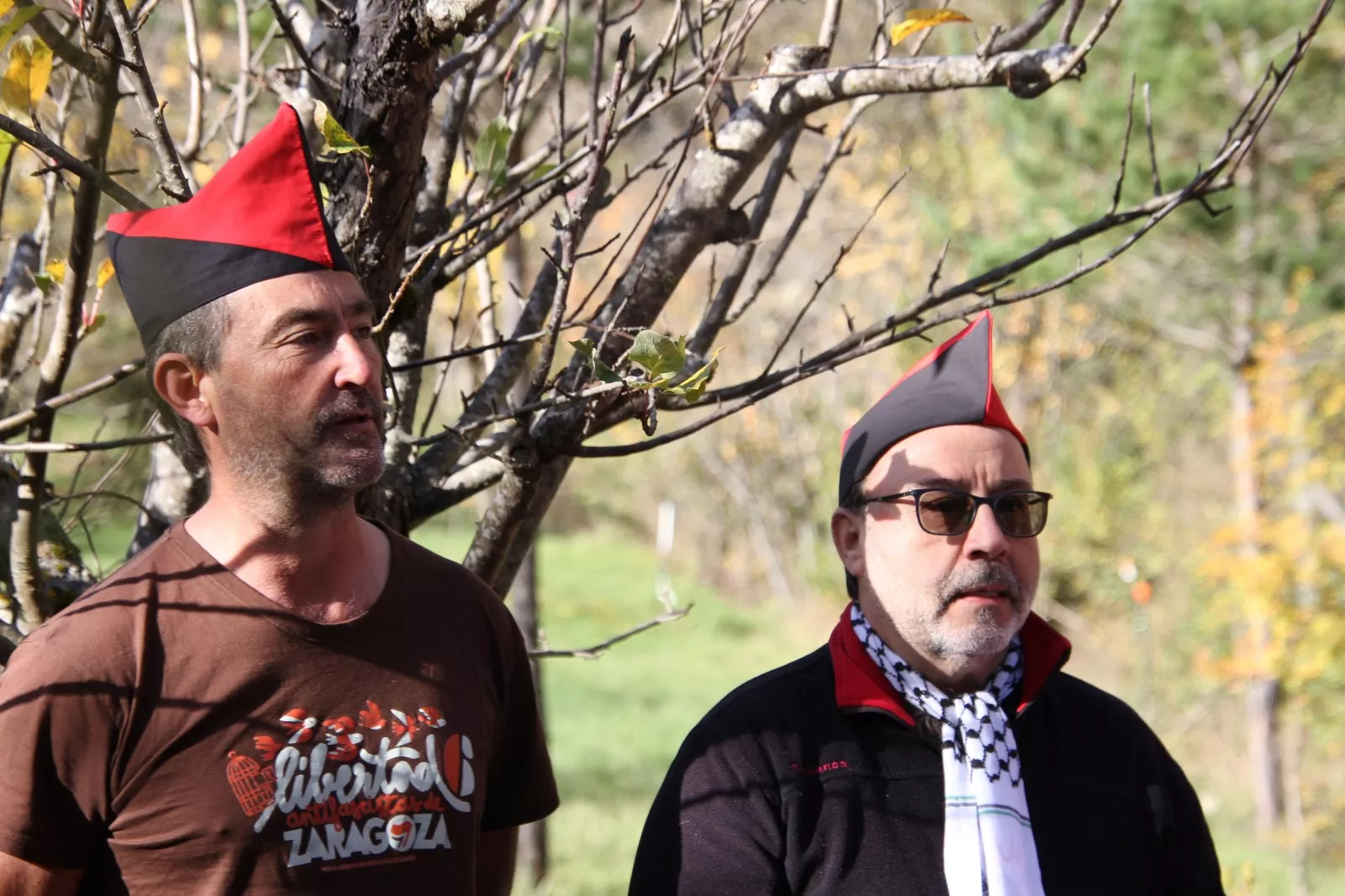 Homenaje al soldado caído en la defensa de la República en el Molino Escartín. Foto Carlos Neofato