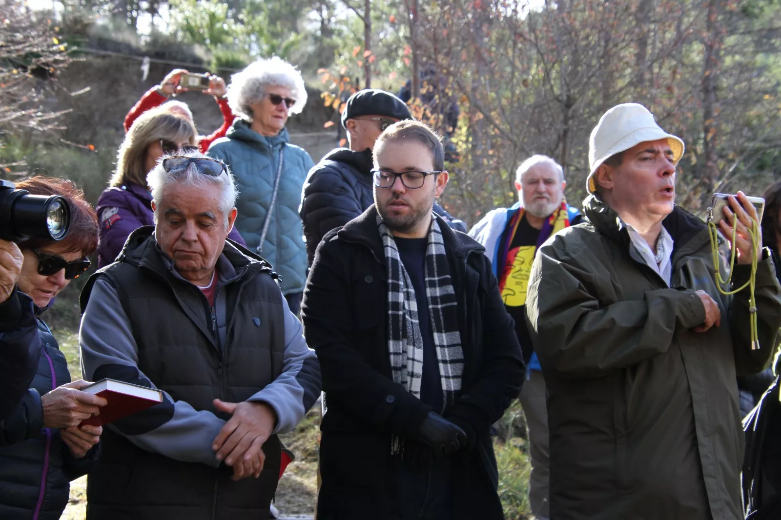 Homenaje al soldado caído en la defensa de la República en el Molino Escartín. Foto Carlos Neofato
