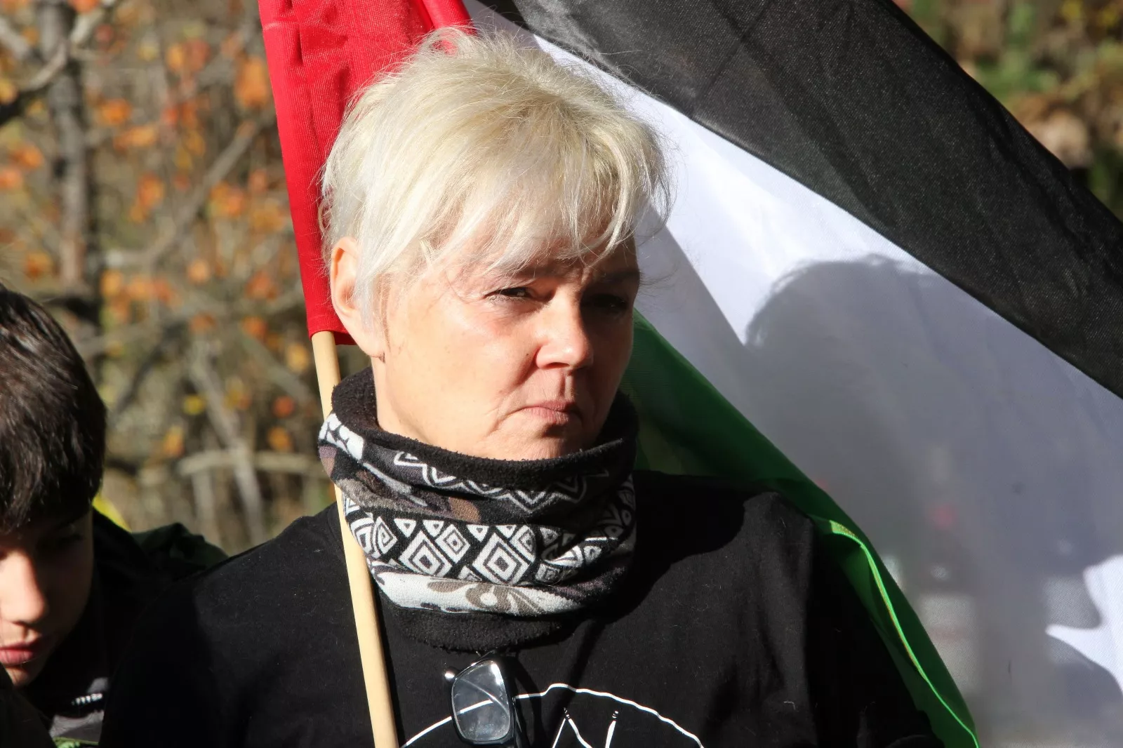 Homenaje al soldado caído en la defensa de la República en el Molino Escartín. Foto Carlos Neofato