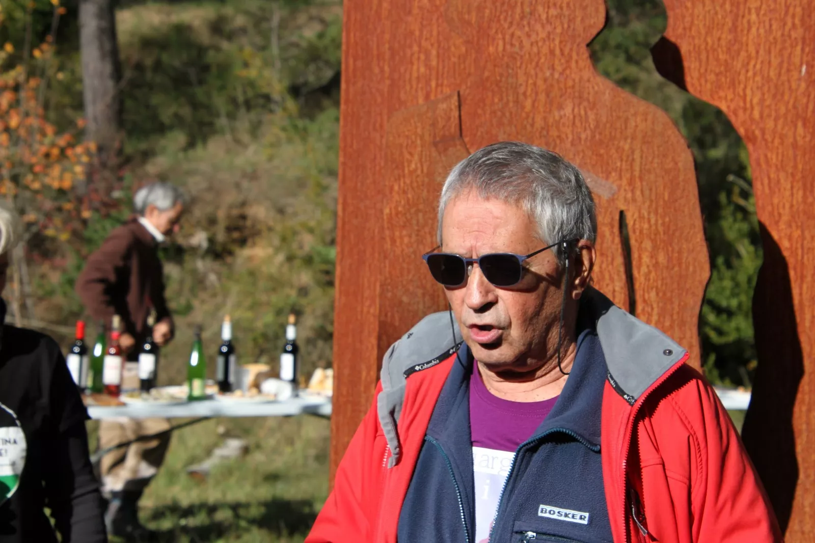 Homenaje al soldado caído en la defensa de la República en el Molino Escartín. Foto Carlos Neofato
