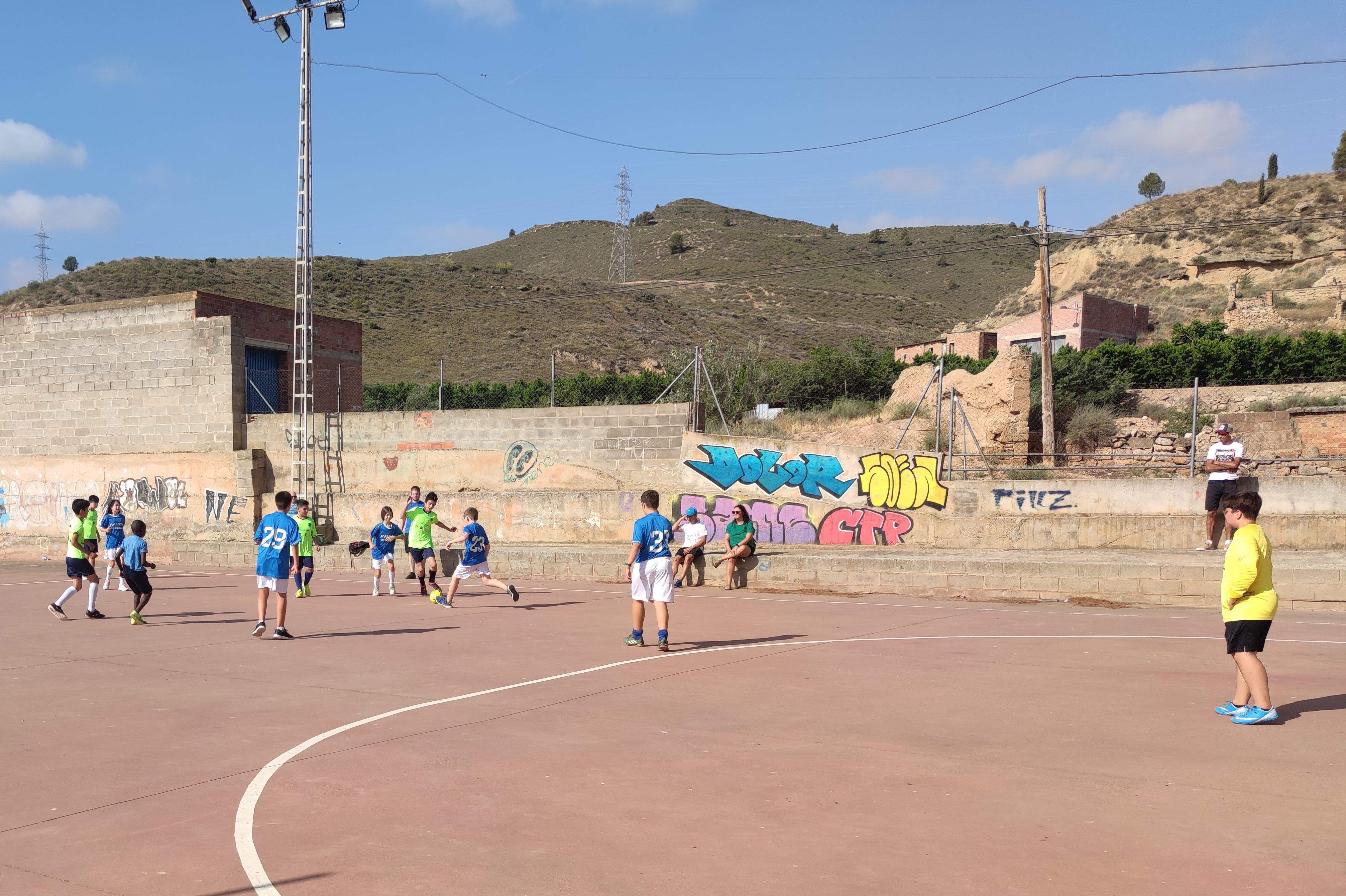 Partido de fútbol-sala de la Liga Comarcal del Bajo Cinca