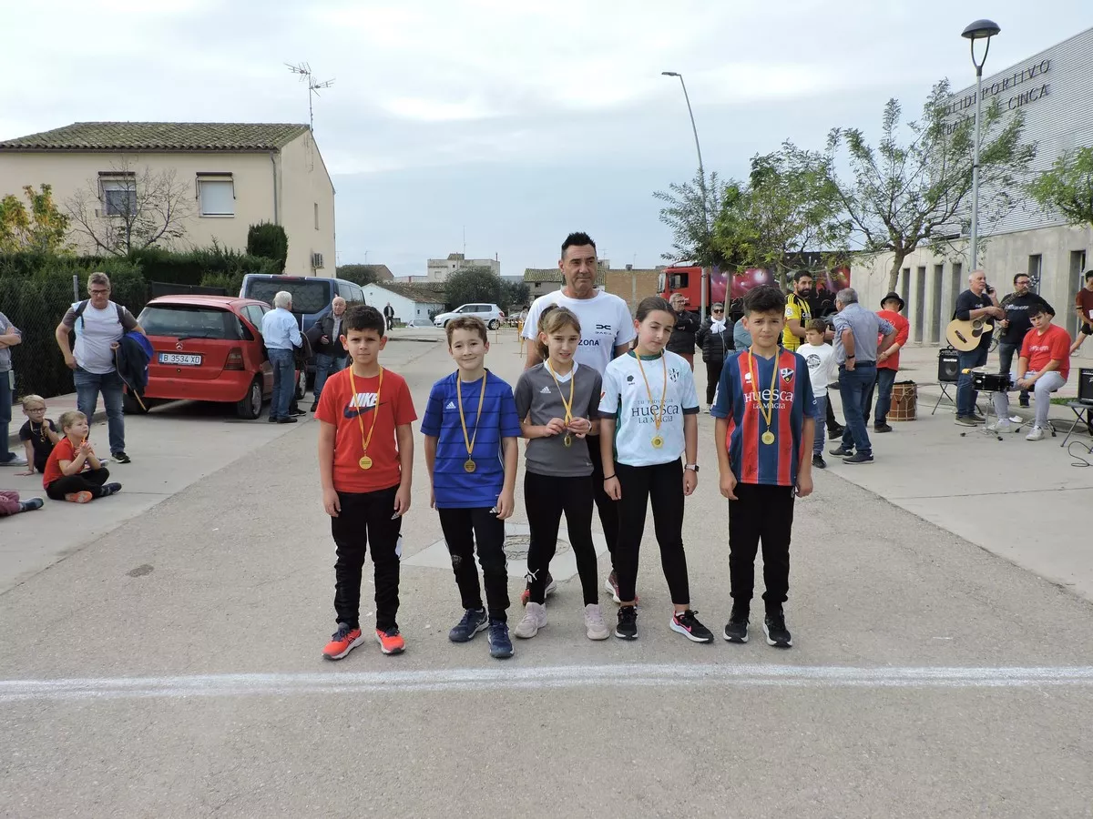 Entrega de medallas de 8 a 11 años