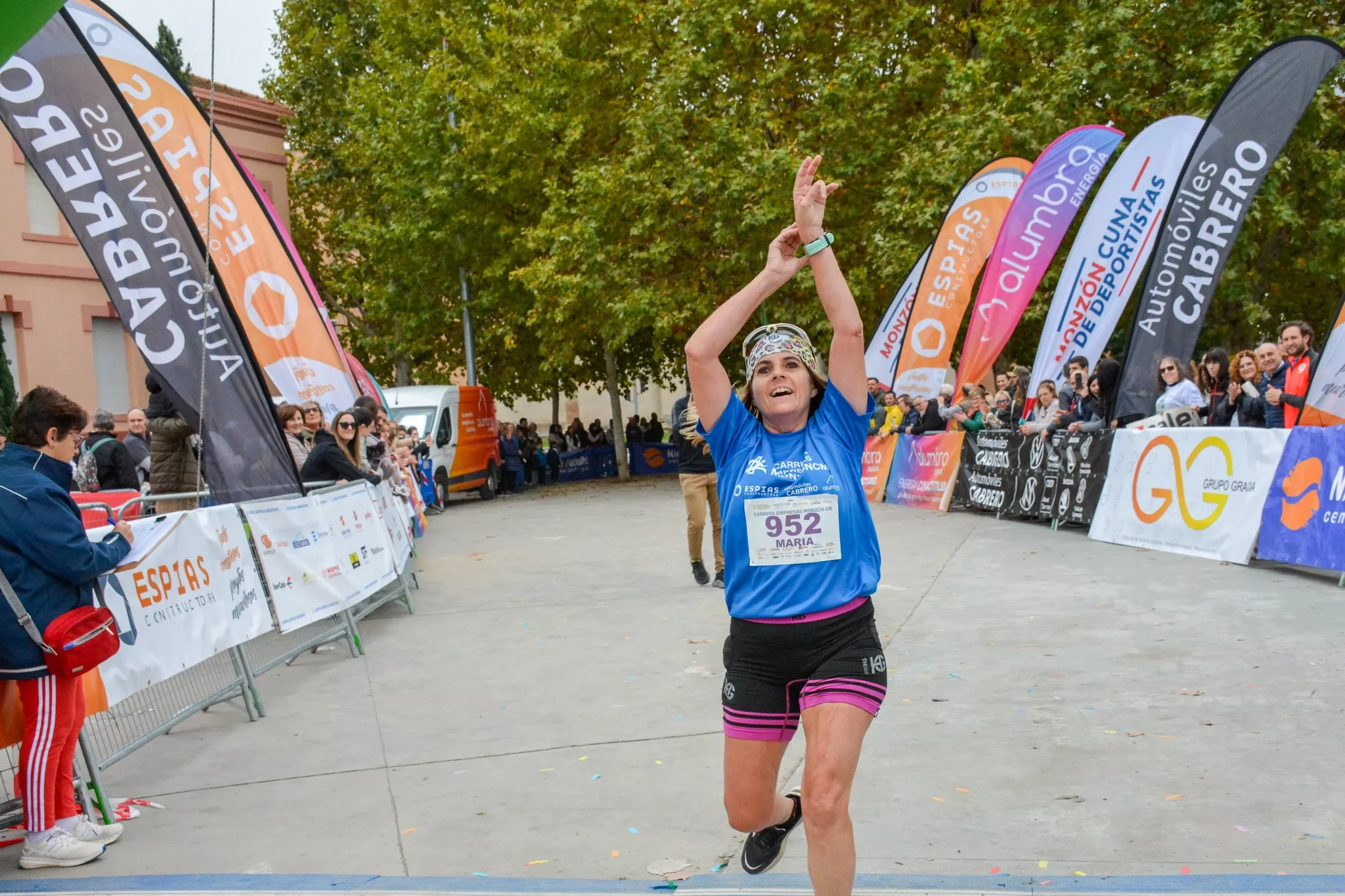 Mari Carmen Caballero, campeona Open femenina. Foto Manolo Susín