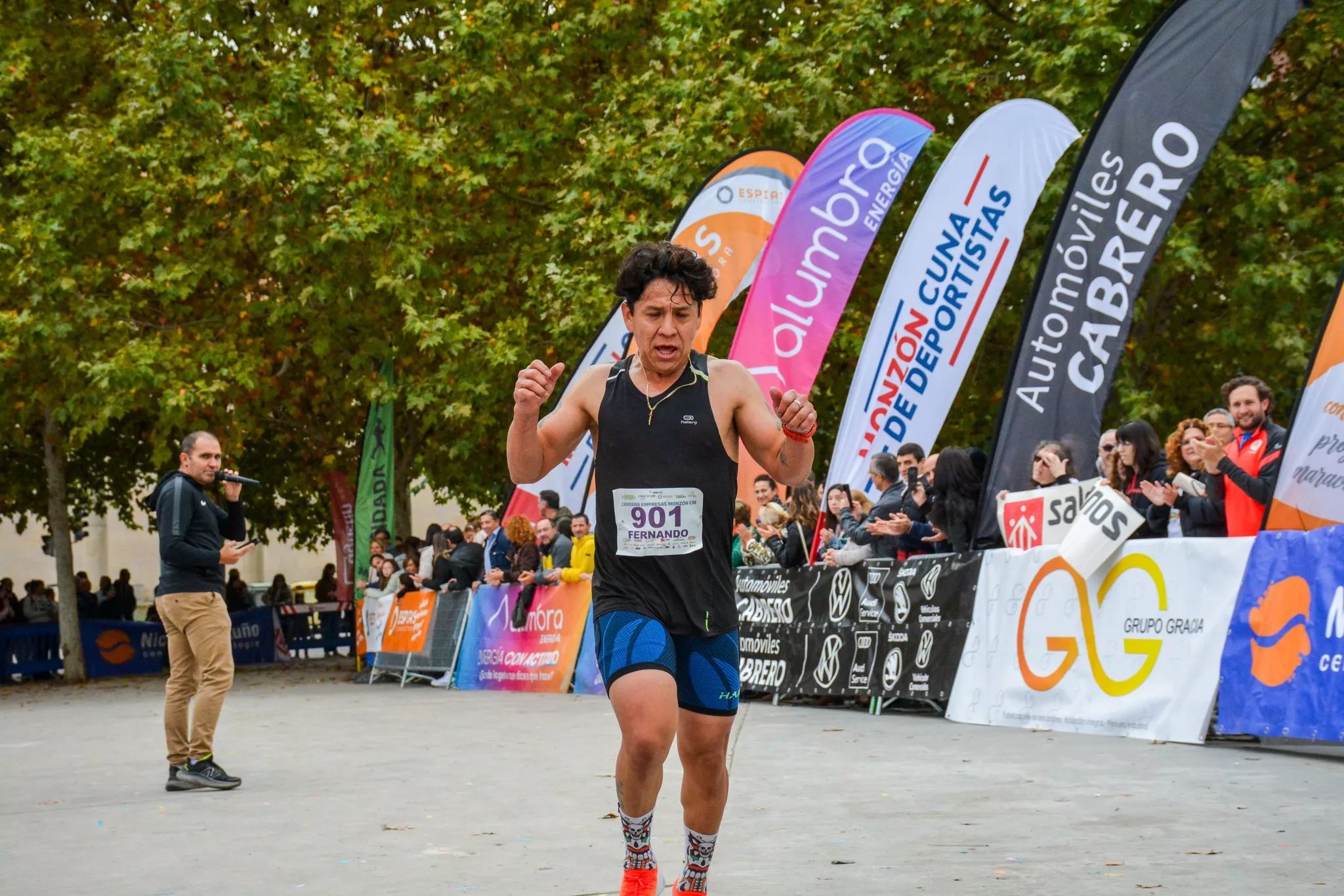 Fernando Jaldín, campeón Open masculino. Foto Manolo Susín