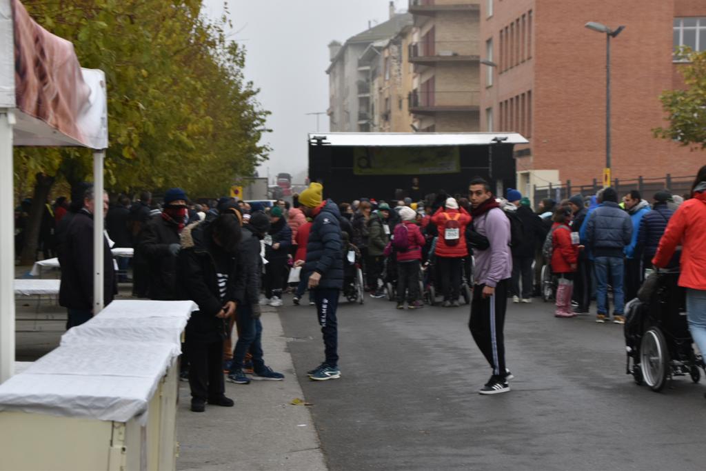 Marcha por la inclusión en Monzón
