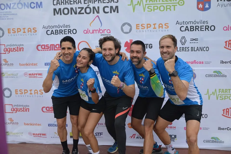 Carrera de Empresas Monzón. Foto: Ayuntamiento Monzón
