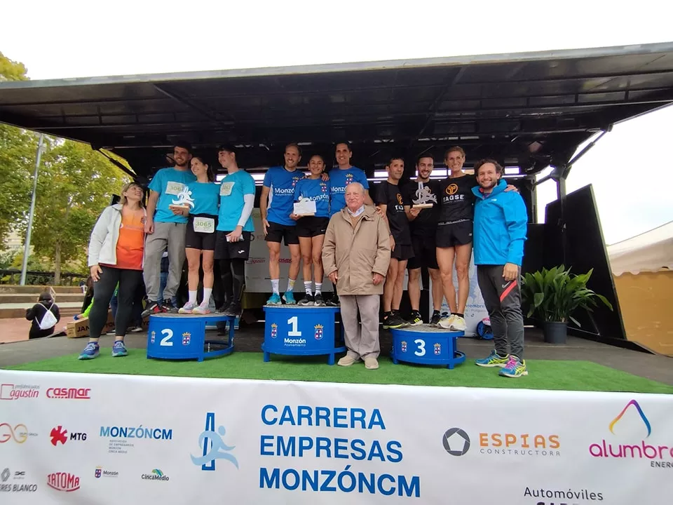 Carrera de Empresas Monzón. Foto: Ayuntamiento Monzón