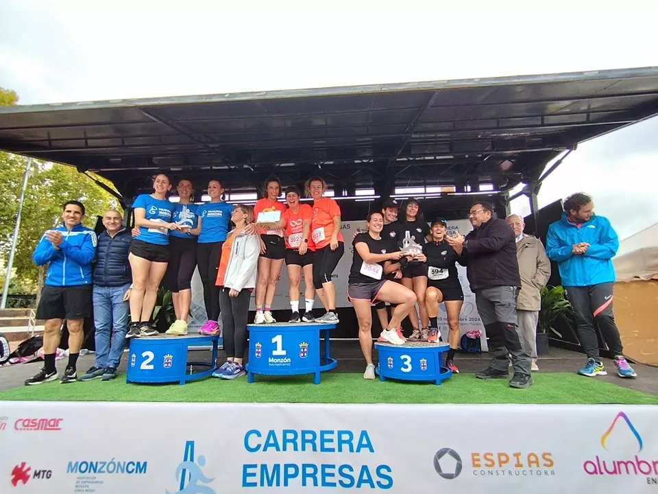 Carrera de Empresas Monzón. Foto: Ayuntamiento Monzón