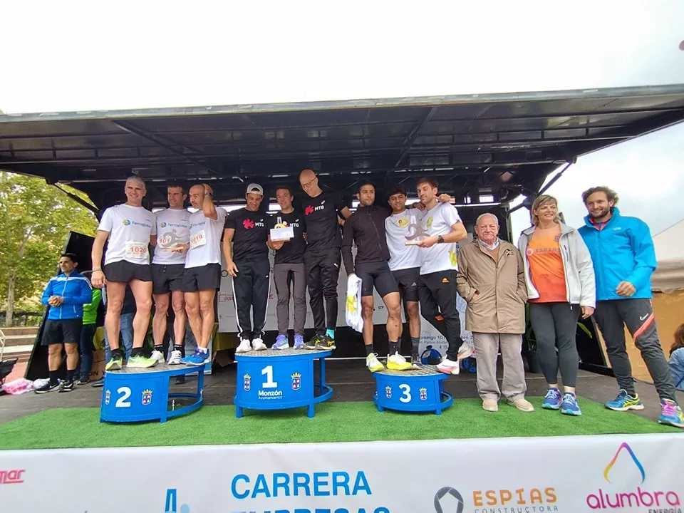 Carrera de Empresas Monzón. Foto: Ayuntamiento Monzón
