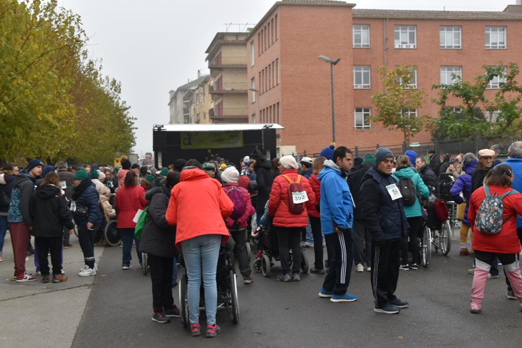 Marcha por la inclusión en Monzón 