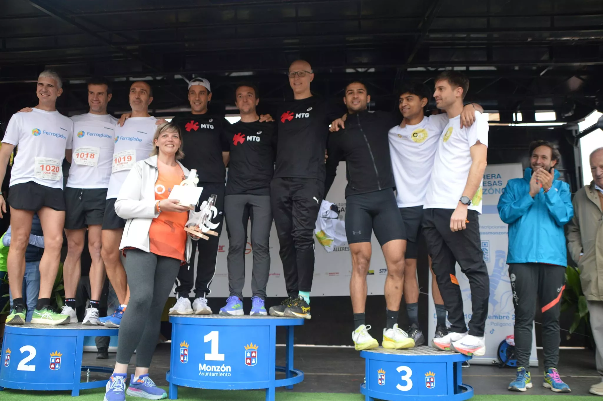 Carrera de Empresas Monzón. Foto: Ayuntamiento Monzón