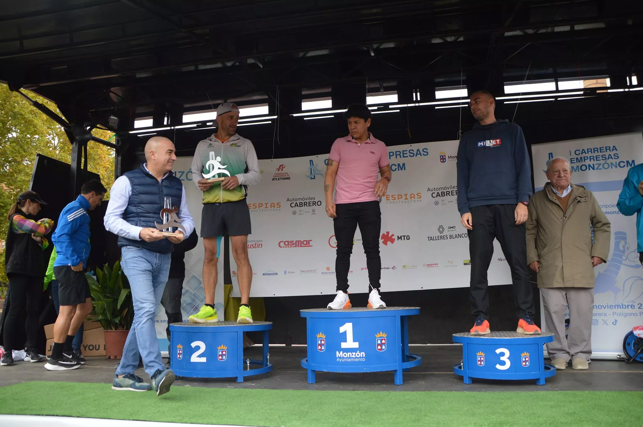 Carrera de Empresas Monzón. Foto: Ayuntamiento Monzón