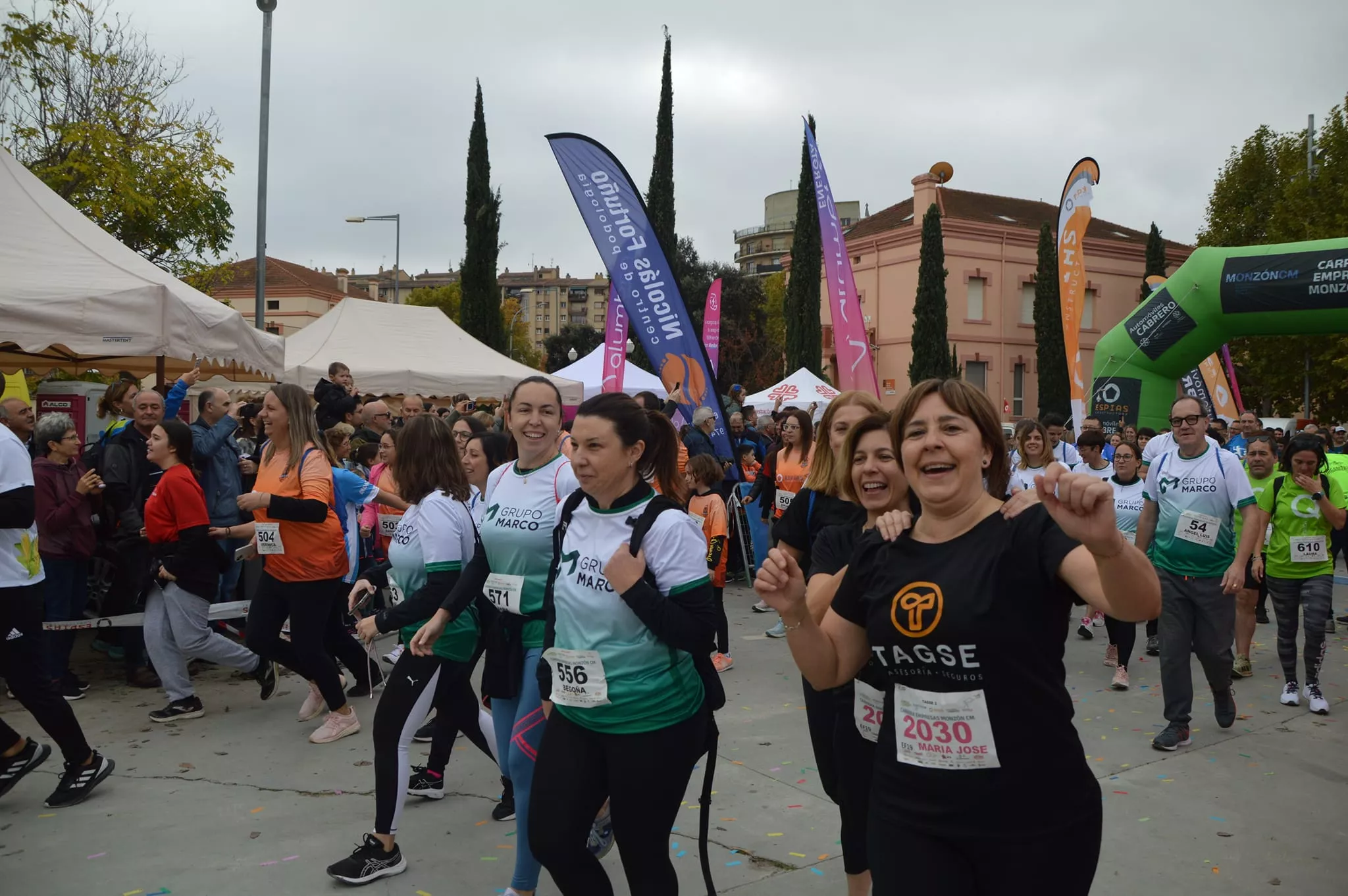 Carrera de Empresas Monzón. Foto: Ayuntamiento Monzón