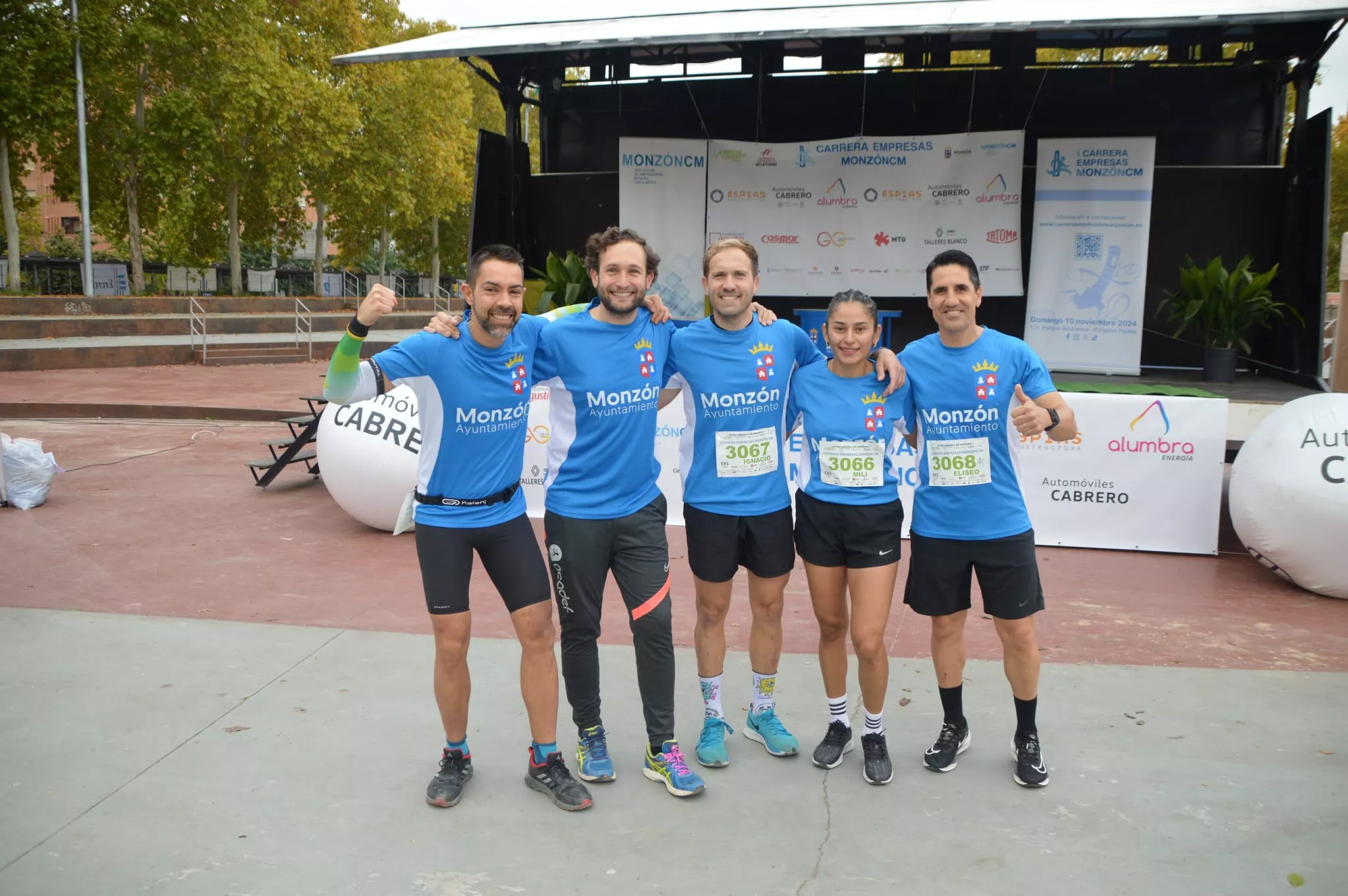 Carrera de Empresas Monzón. Foto: Ayuntamiento Monzón