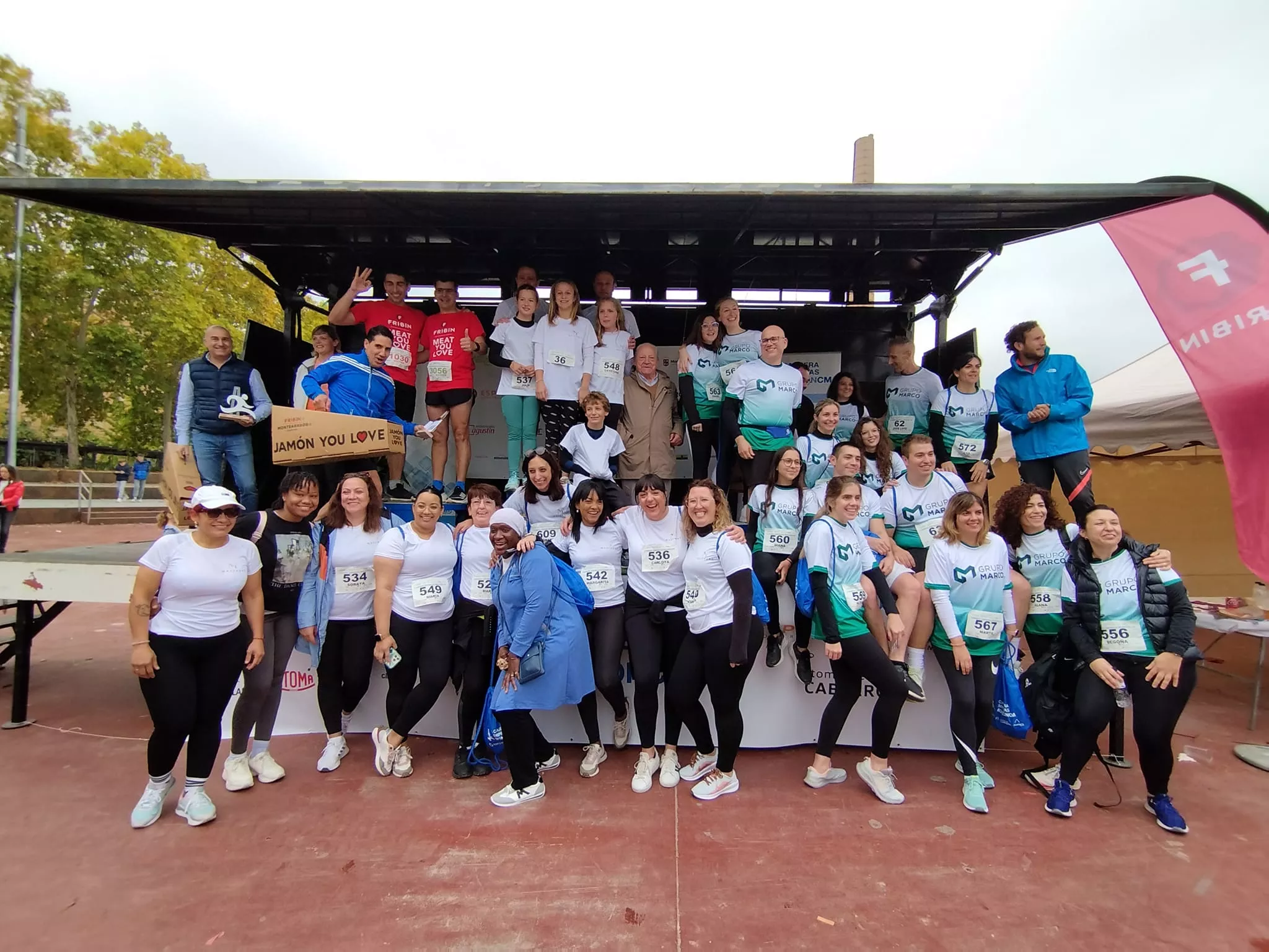 Carrera de Empresas Monzón. Foto: Ayuntamiento Monzón