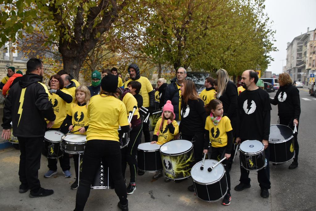 Marcha por la inclusión en Monzón 