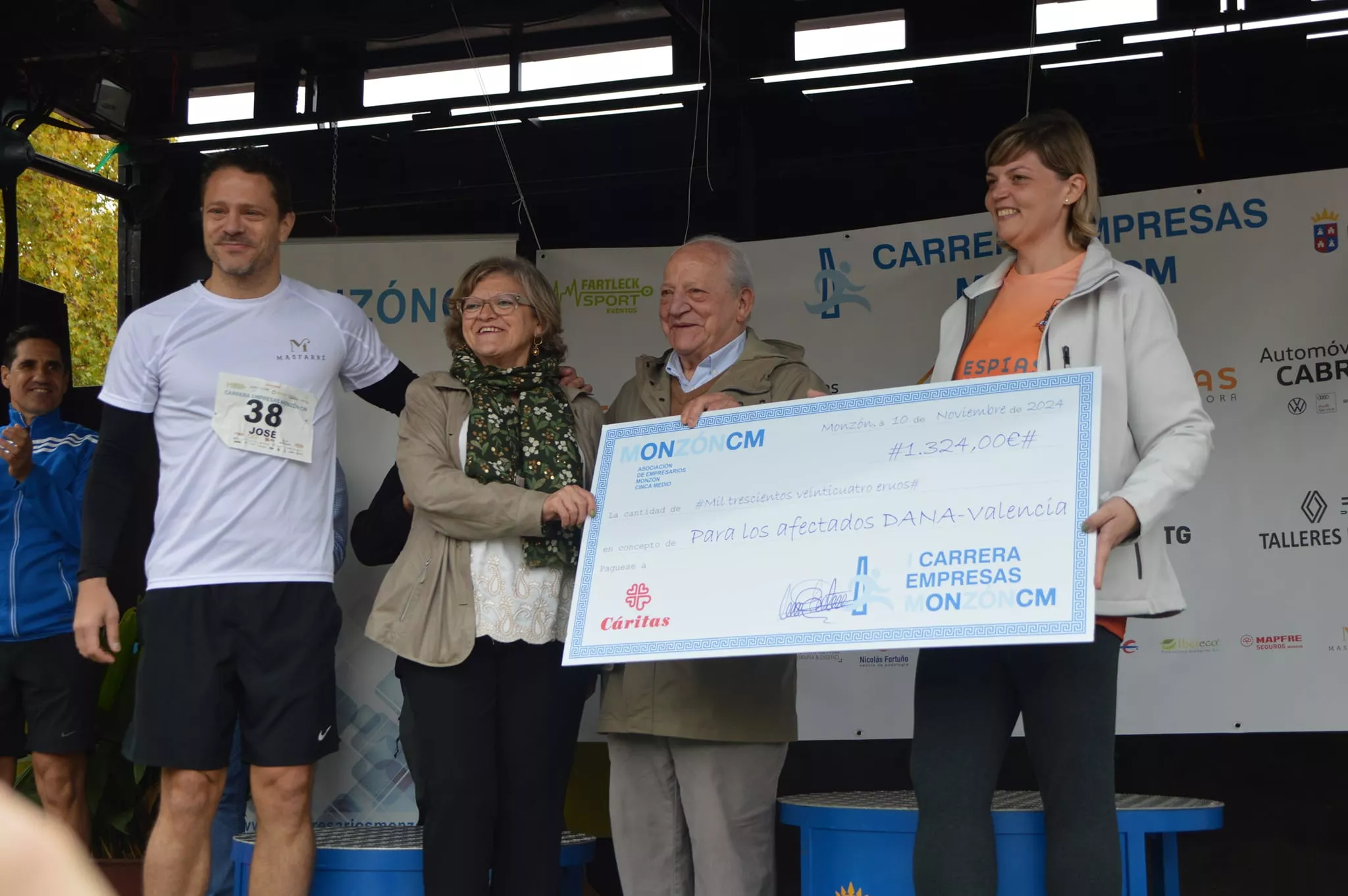 Carrera de Empresas Monzón. Foto: Ayuntamiento Monzón