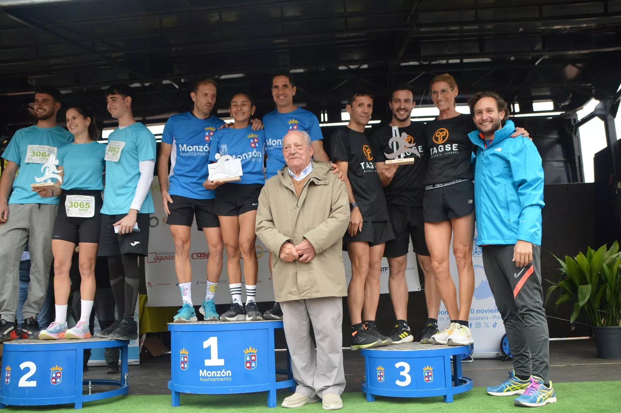 Carrera de Empresas Monzón. Foto: Ayuntamiento Monzón