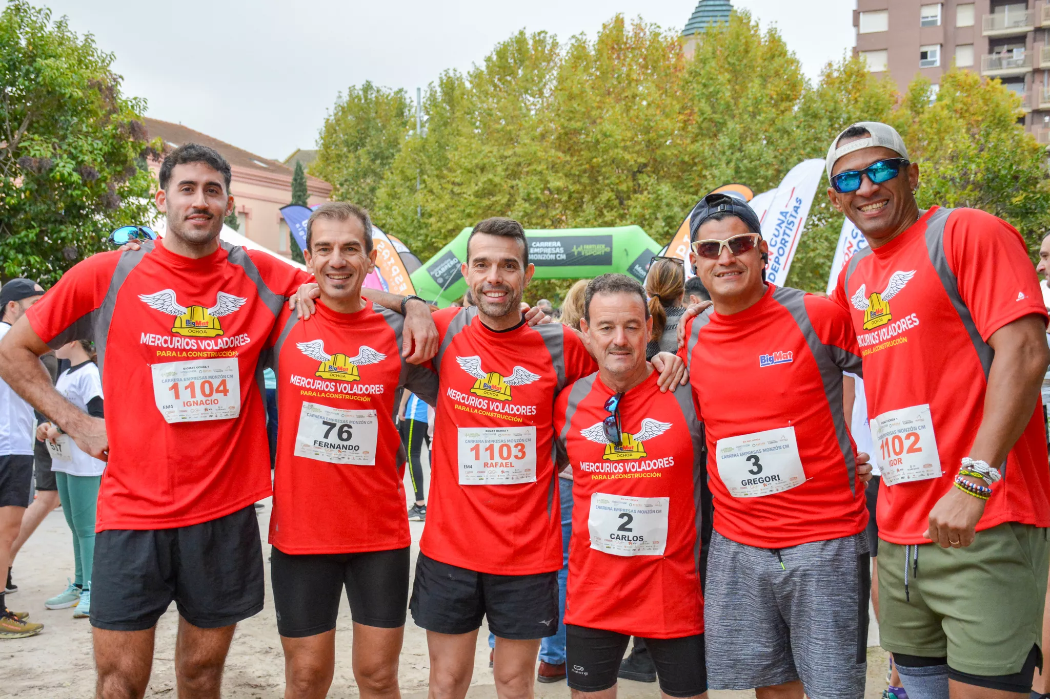 Carrera de Empresas de Monzón. Foto Manolo Susín 