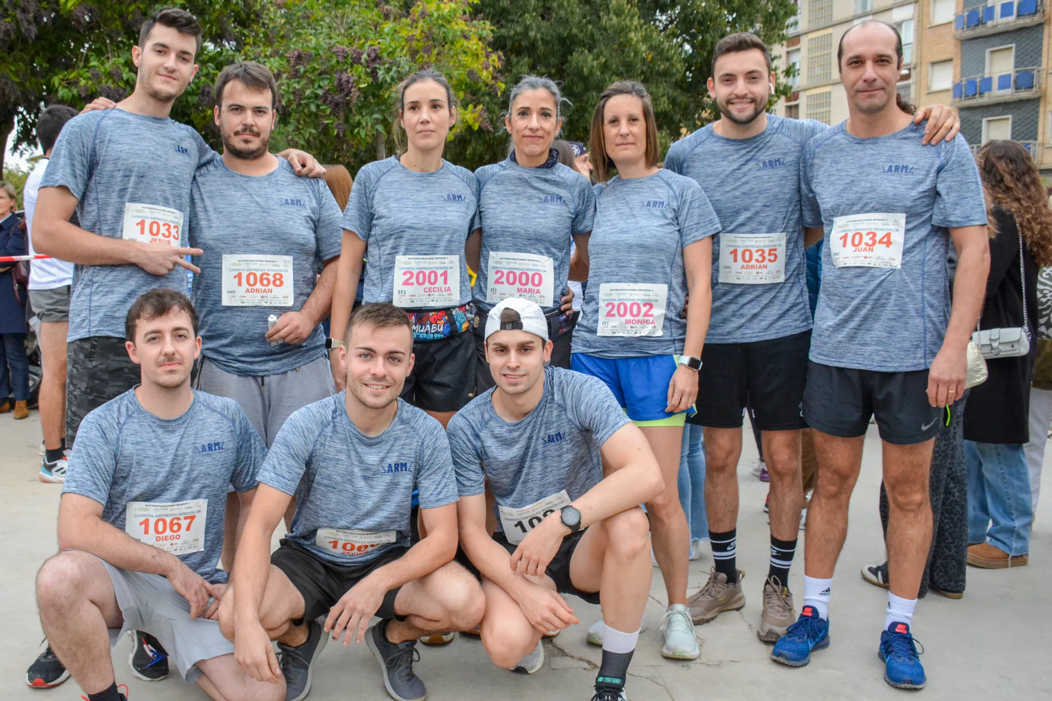 Carrera de Empresas de Monzón. Foto Manolo Susín 